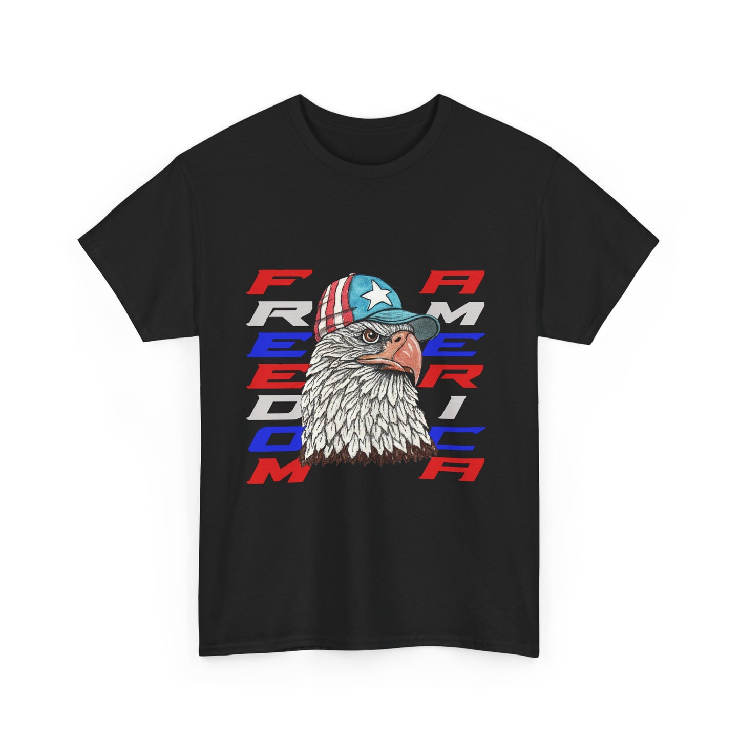 Freedom America Unisex Heavy Cotton Tee