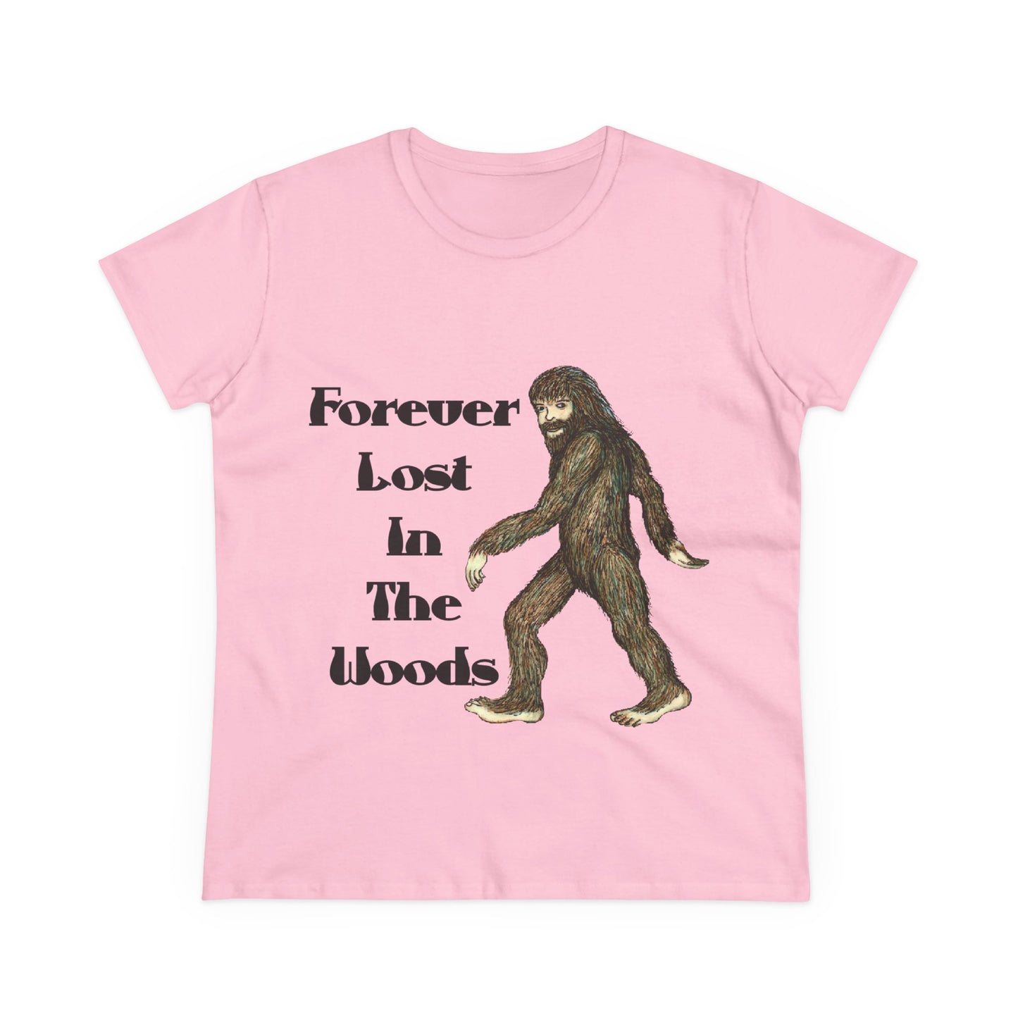Lost in the Woods Women's Midweight Cotton Tee