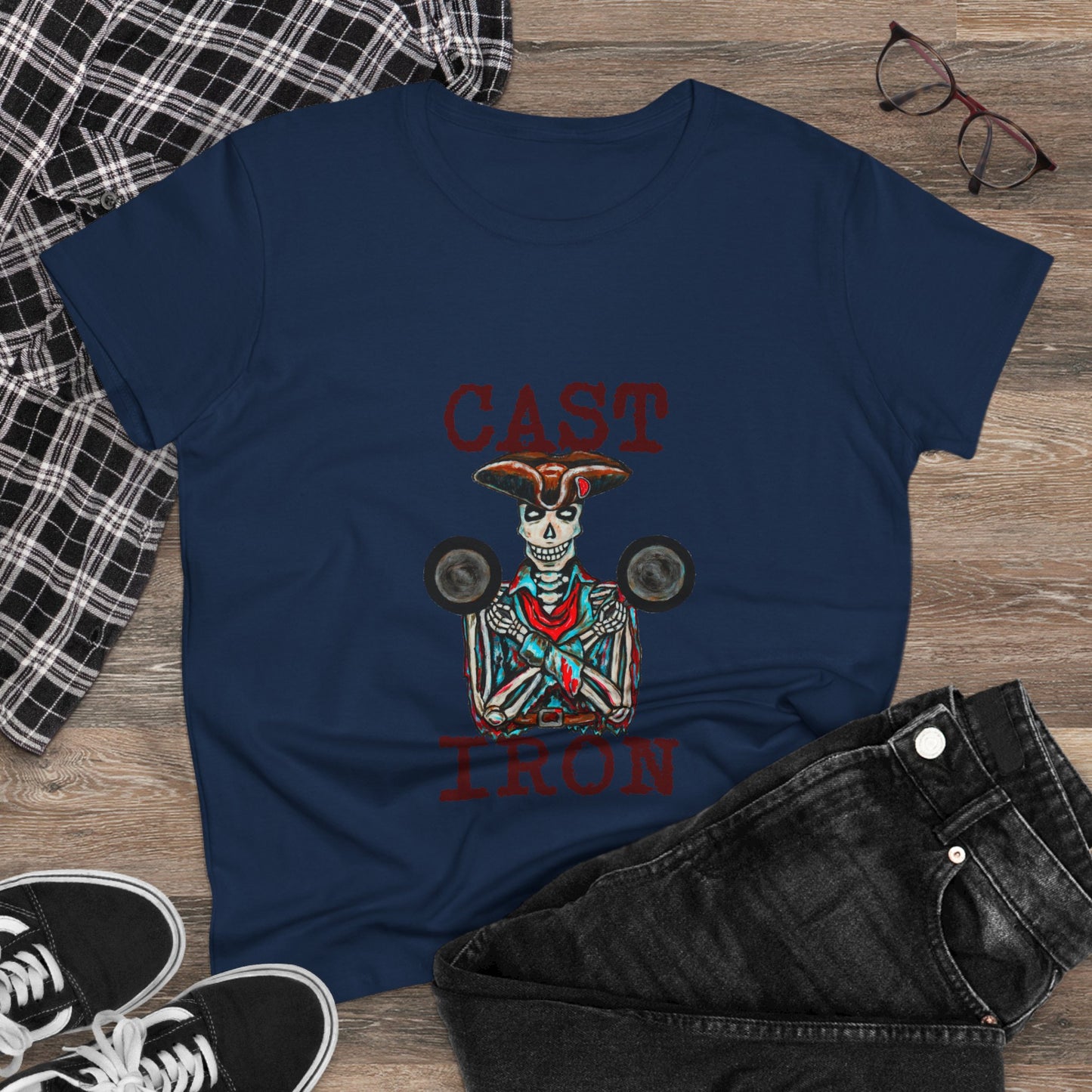 Cast Iron Women's Midweight Cotton Tee