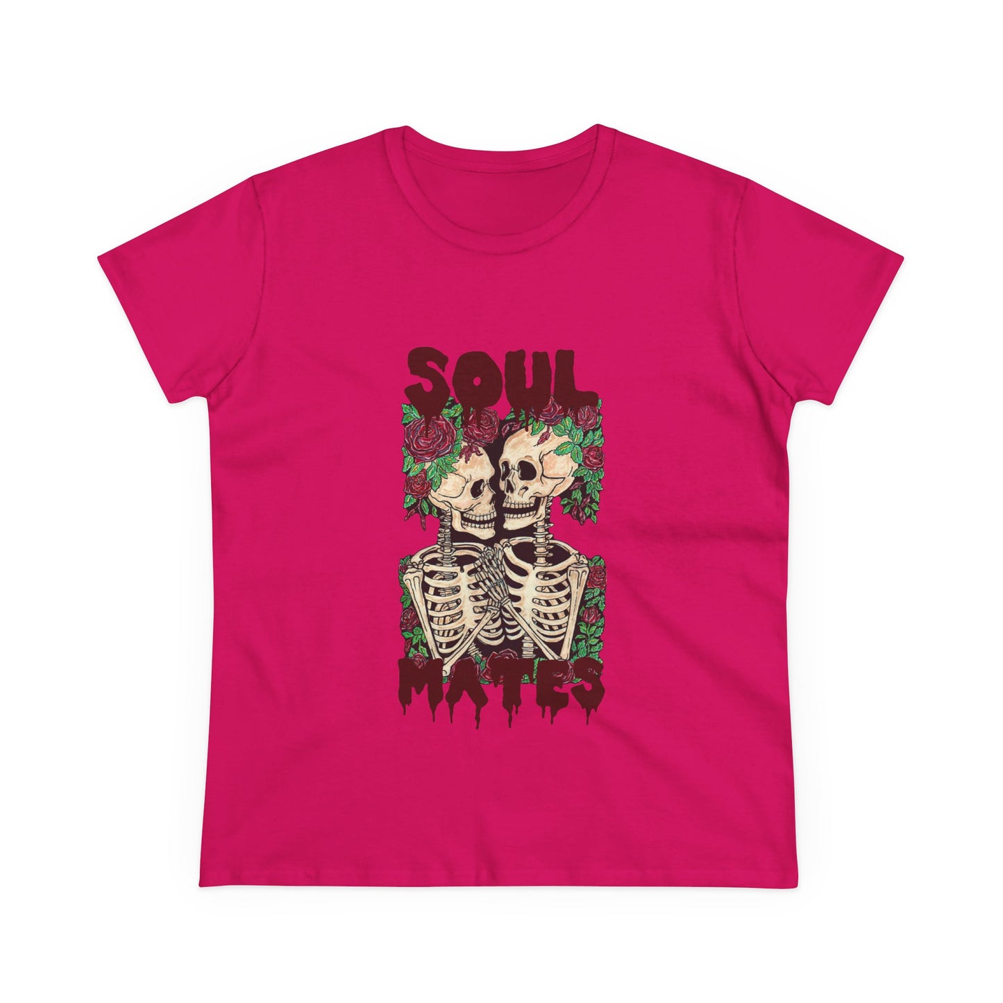 Soul Mates Women's Midweight Cotton Tee