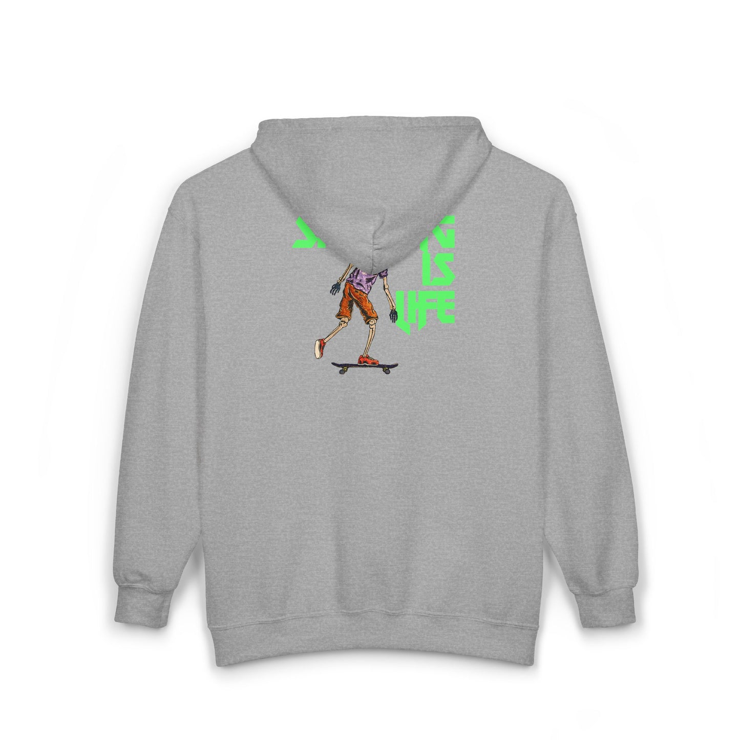 Skating is Life Unisex Heavy Blend™ Full Zip Hooded Sweatshirt