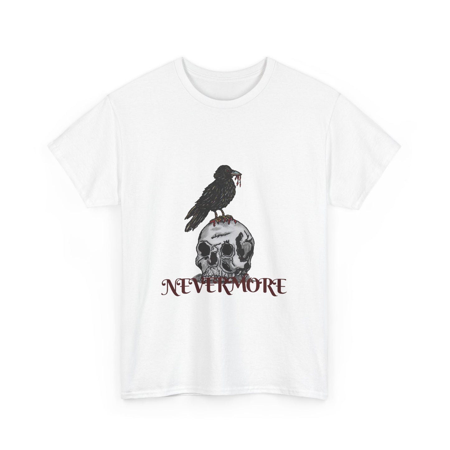 Nevermore Unisex Heavy Cotton Tee