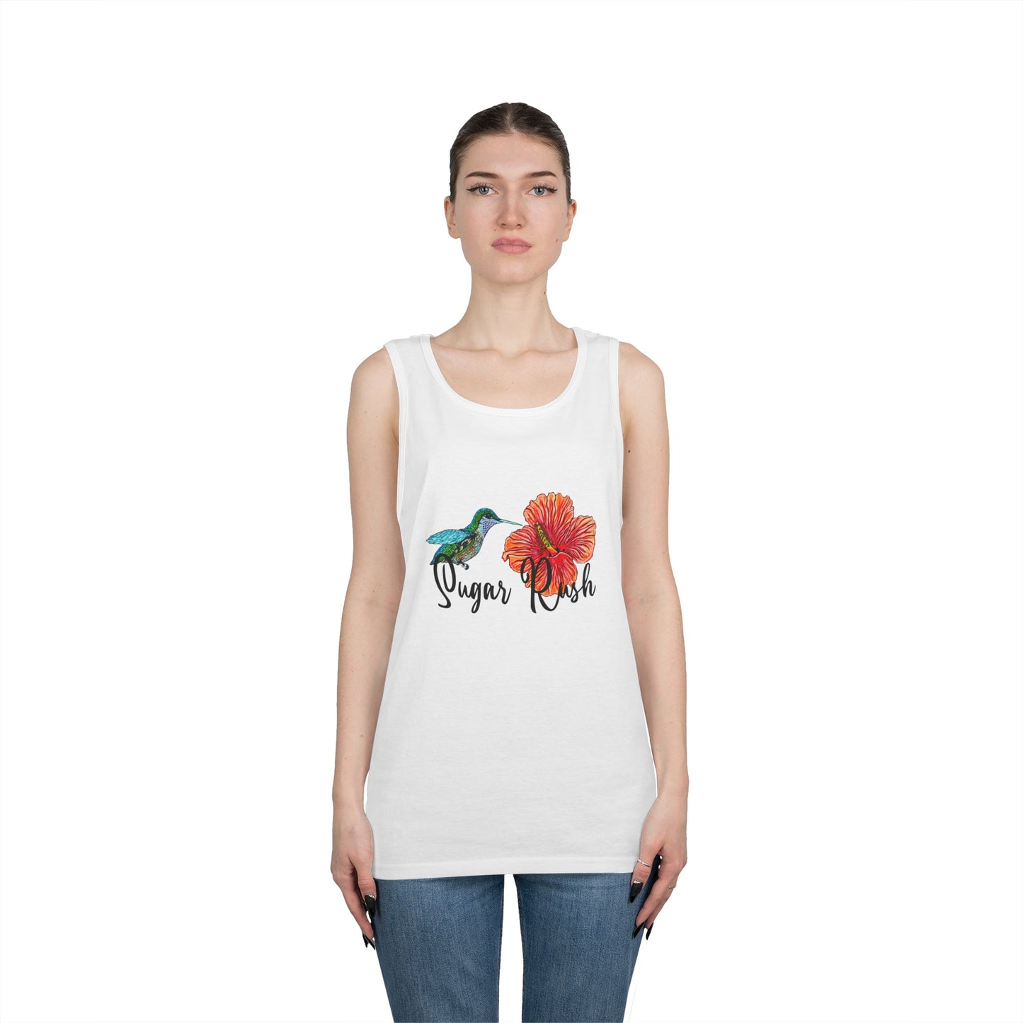 Sugar Rush Unisex Heavy Cotton Tank Top