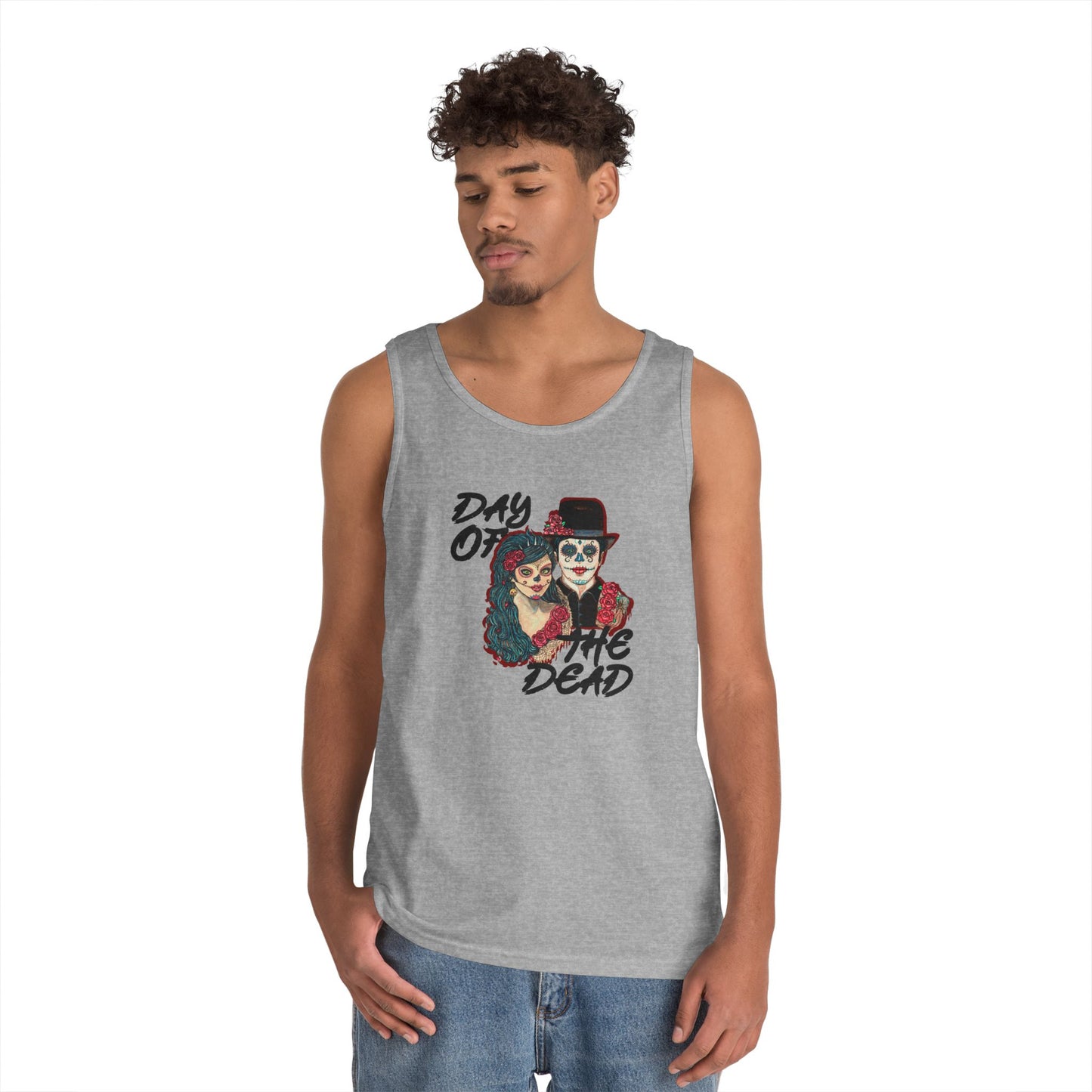 Day of the Dead Unisex Heavy Cotton Tank Top