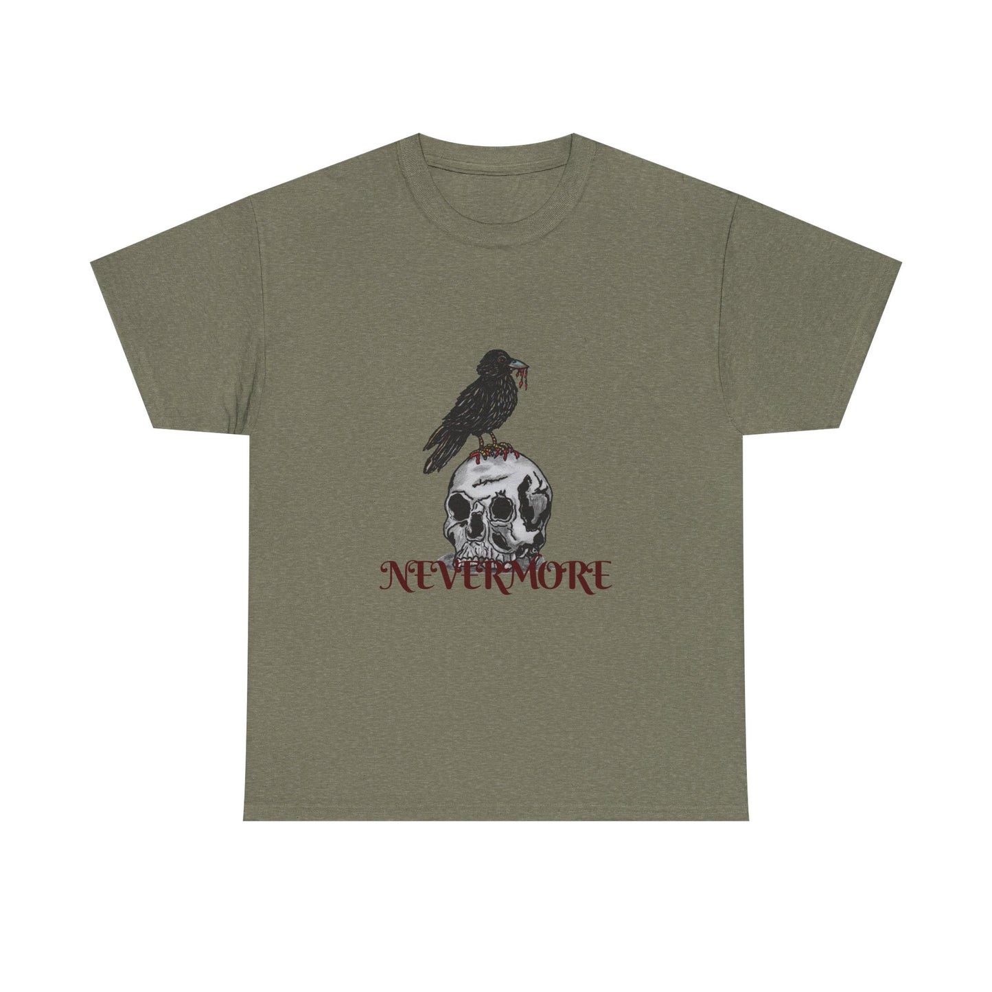 Nevermore Unisex Heavy Cotton Tee