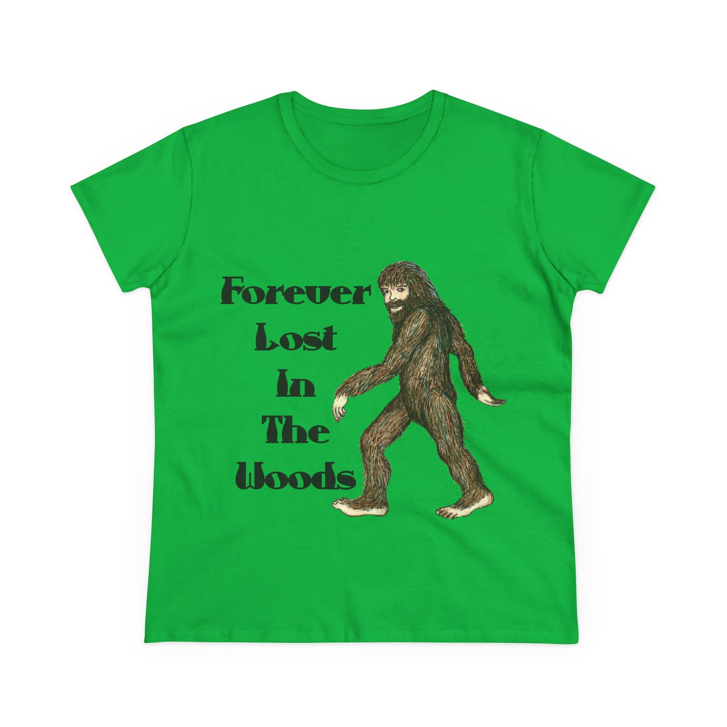 Lost in the Woods Women's Midweight Cotton Tee