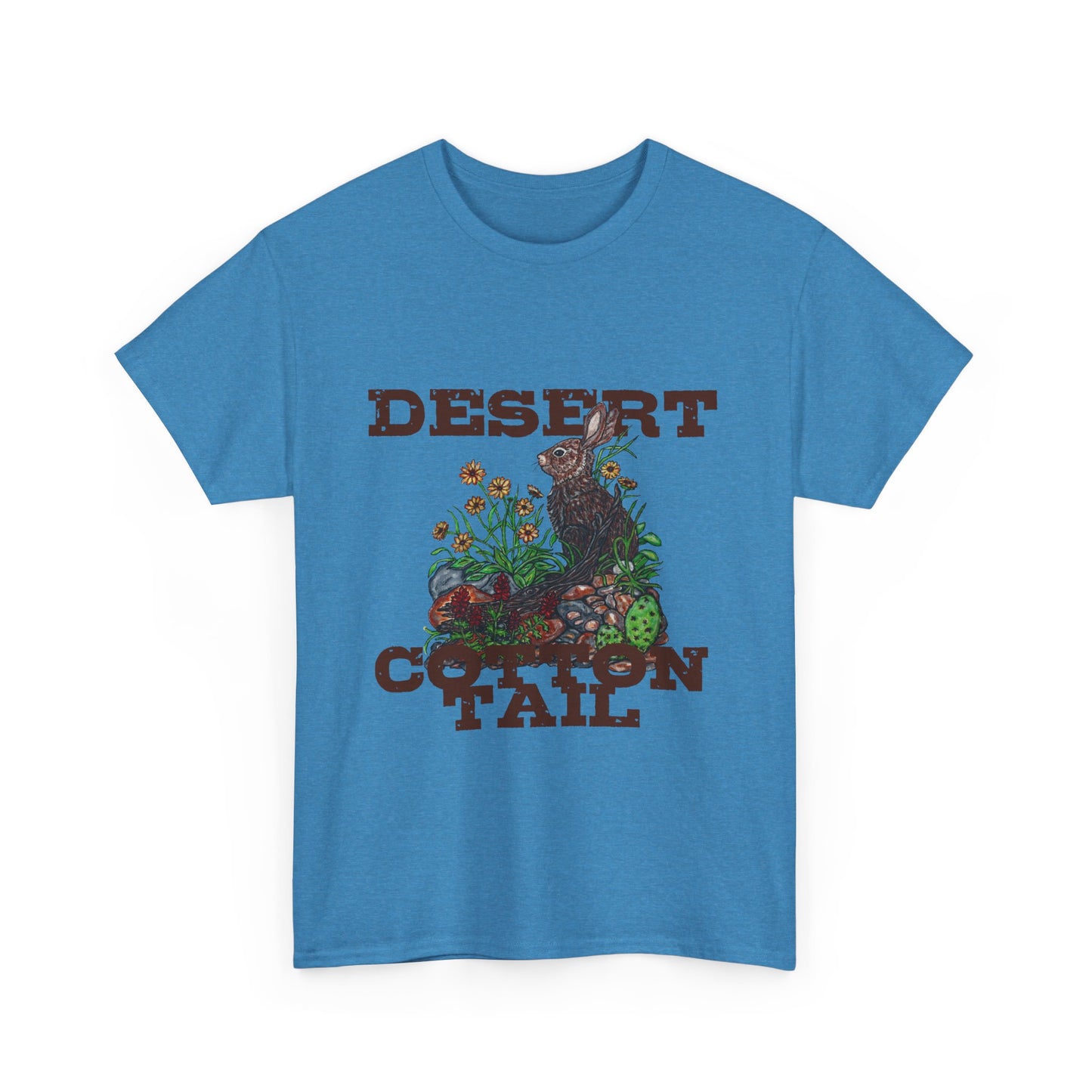 Desert Cottontail Unisex Heavy Cotton Tee