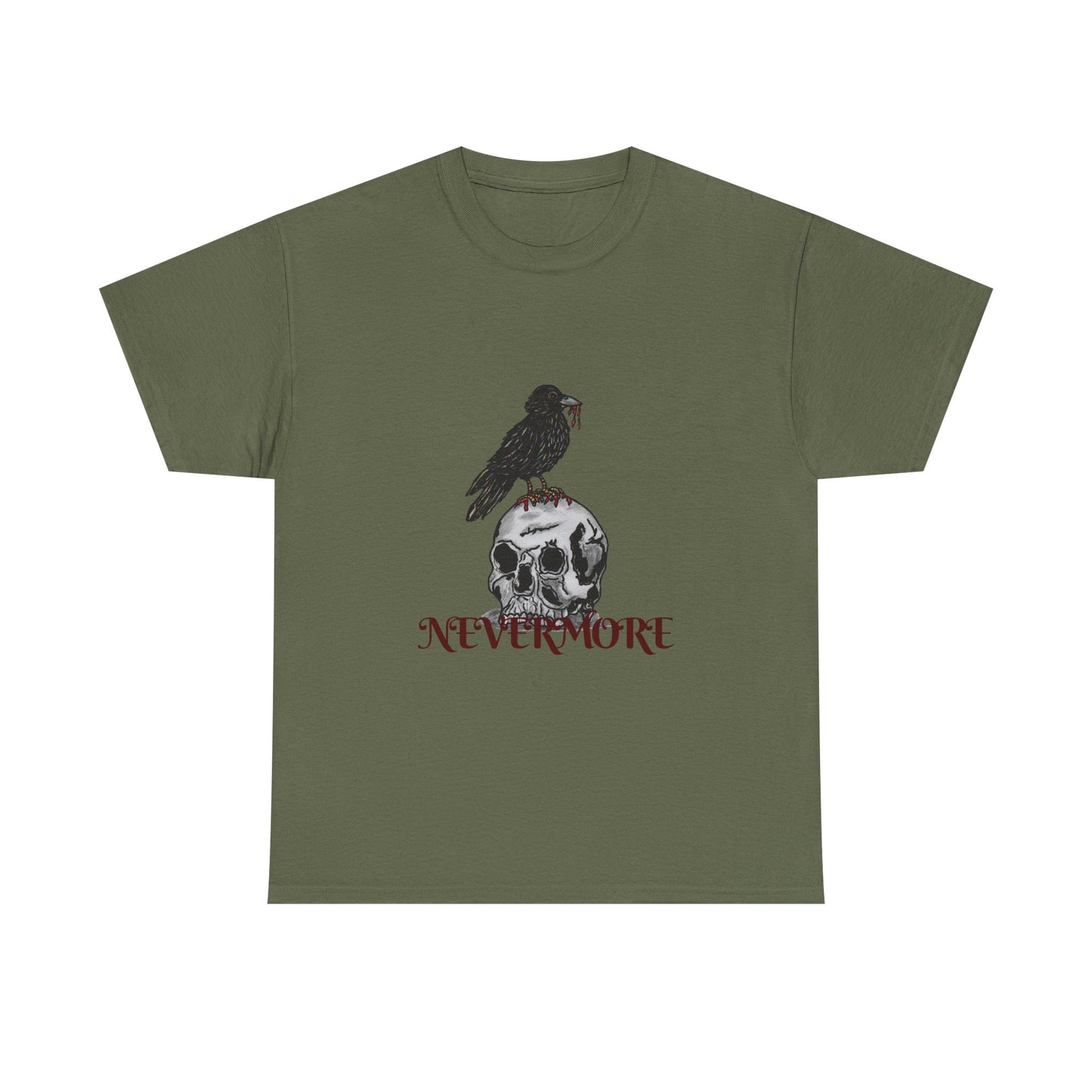 Nevermore Unisex Heavy Cotton Tee