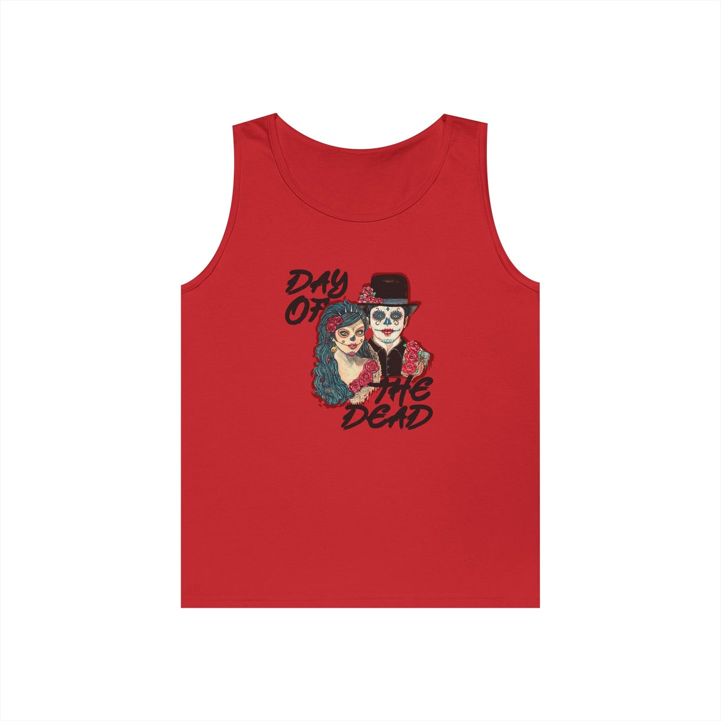 Day of the Dead Unisex Heavy Cotton Tank Top