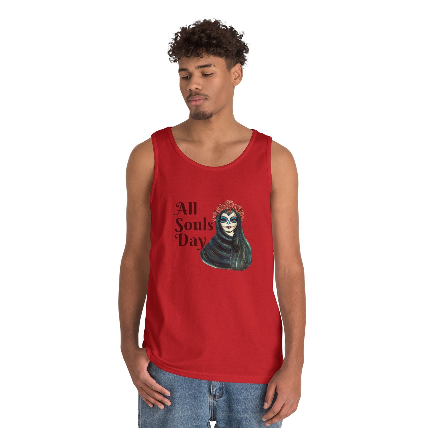 All Souls Day Unisex Heavy Cotton Tank Top