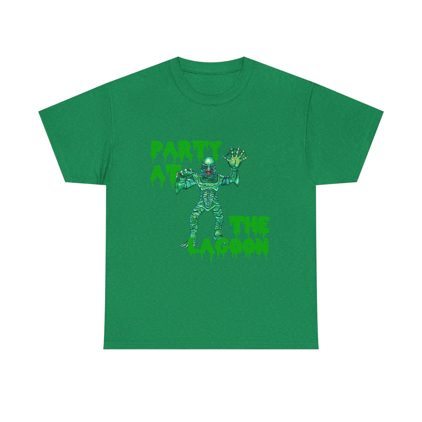 Party at the Lagoon Unisex Heavy Cotton Tee