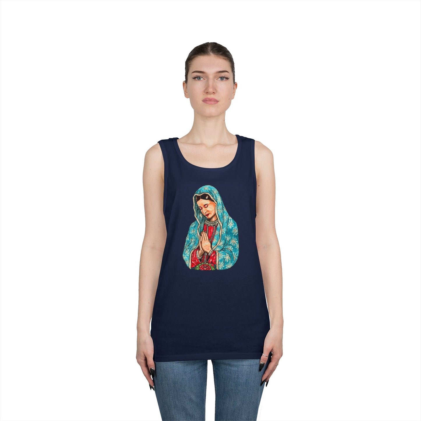 Mary Unisex Heavy Cotton Tank Top
