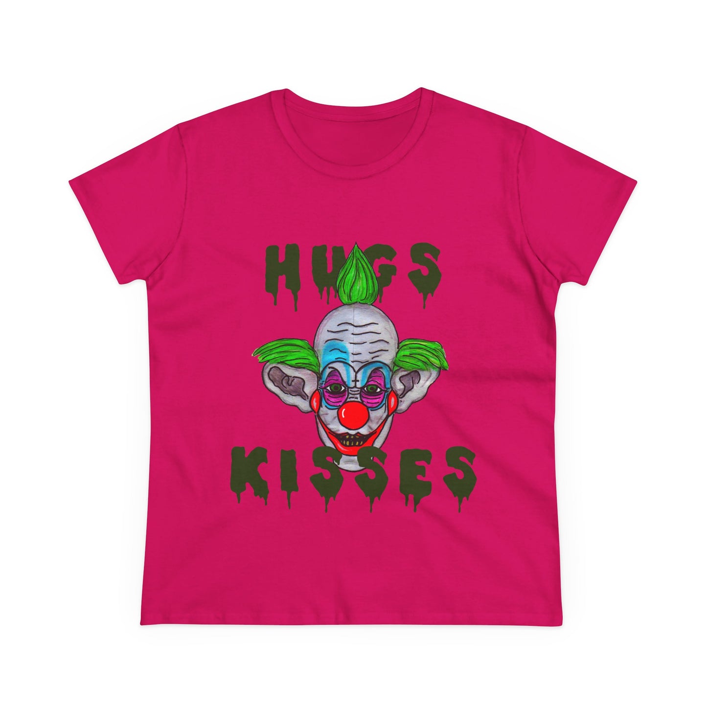Hugs, Kisses Women's Midweight Cotton Tee