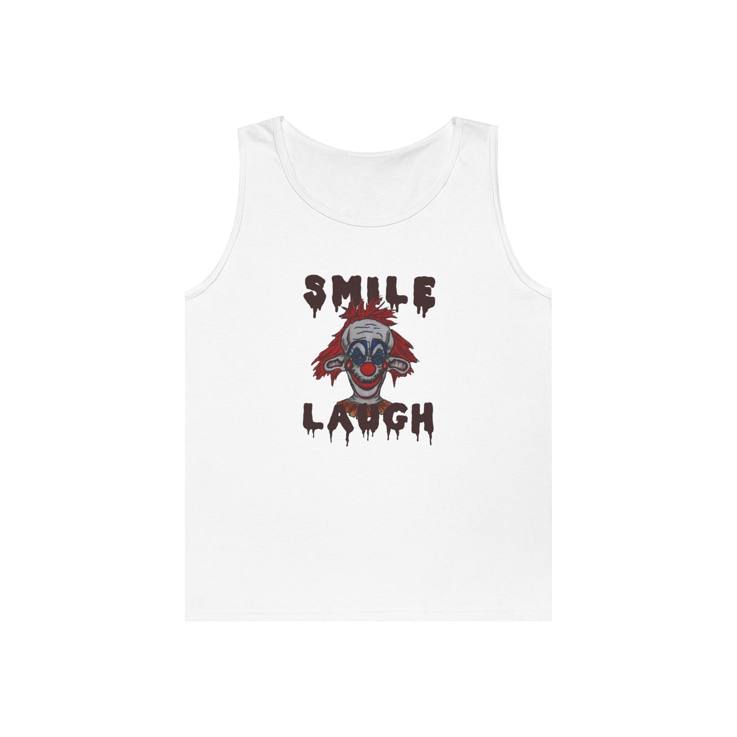 Smile, Laugh Unisex Heavy Cotton Tank Top