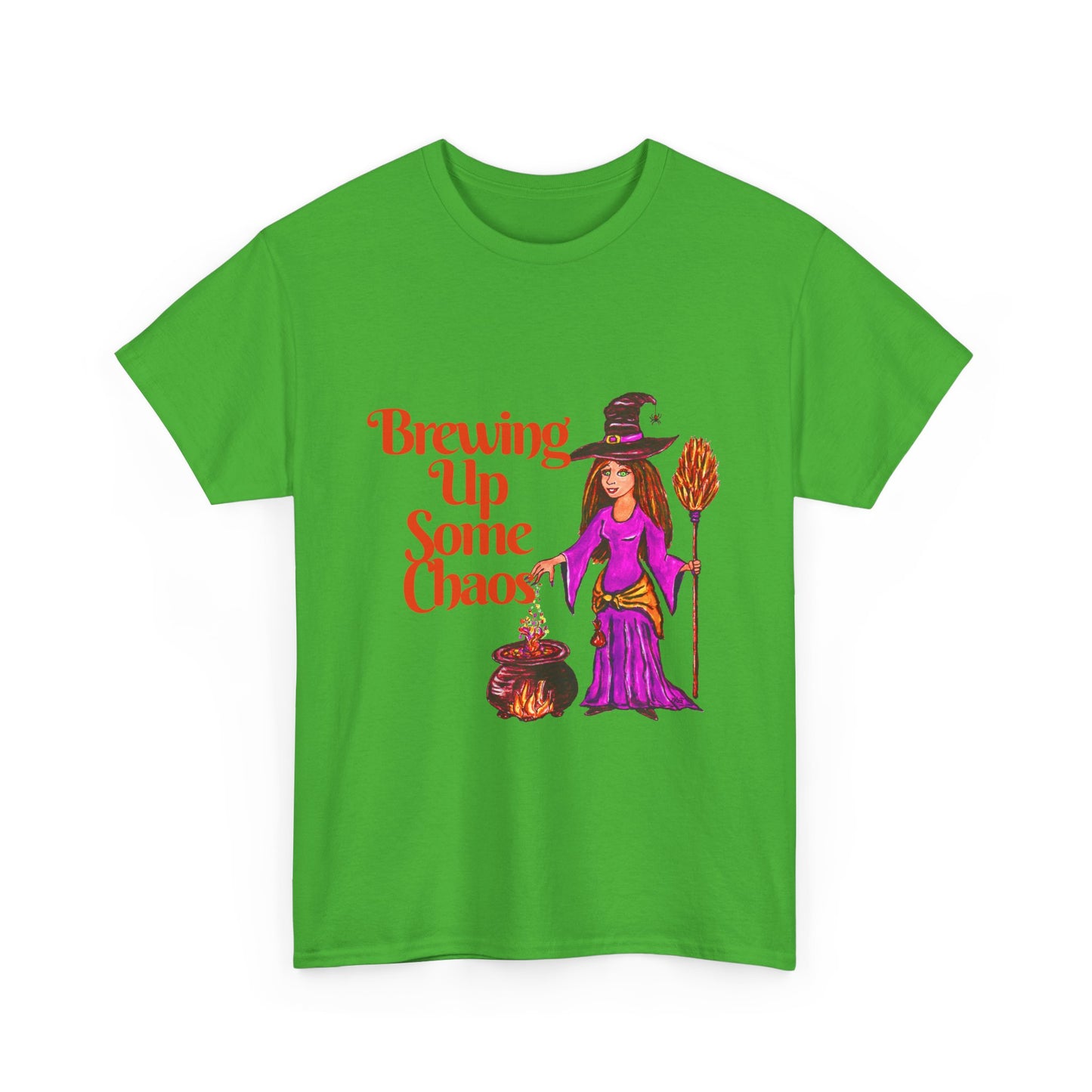 Brewing Up Some Chaos Unisex Heavy Cotton Tee