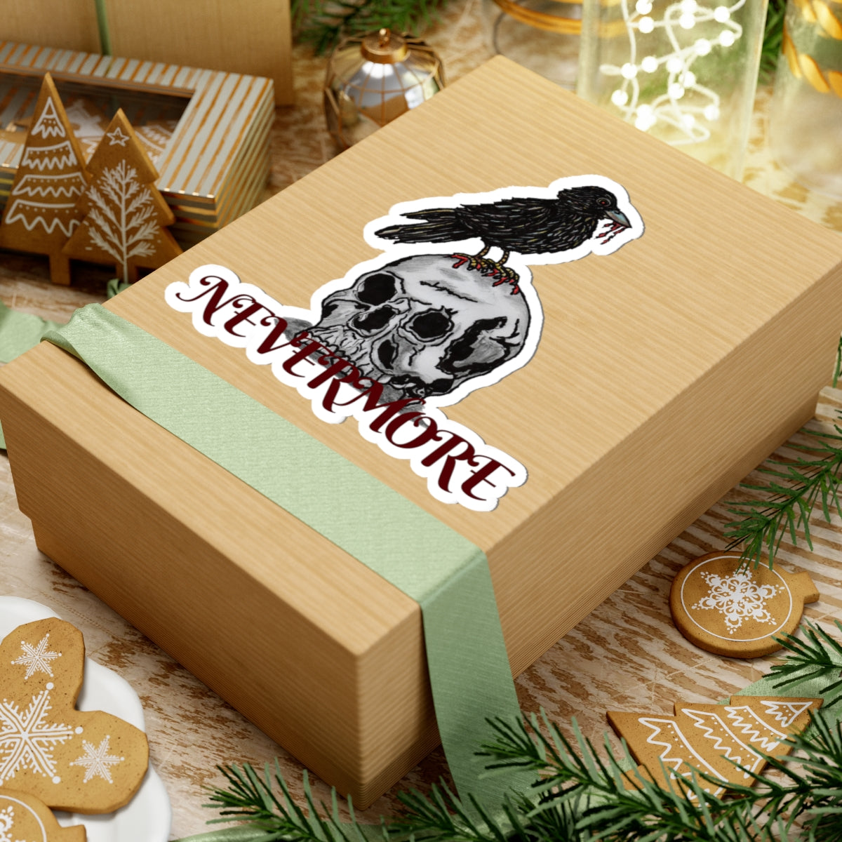 Nevermore Kiss-Cut Stickers