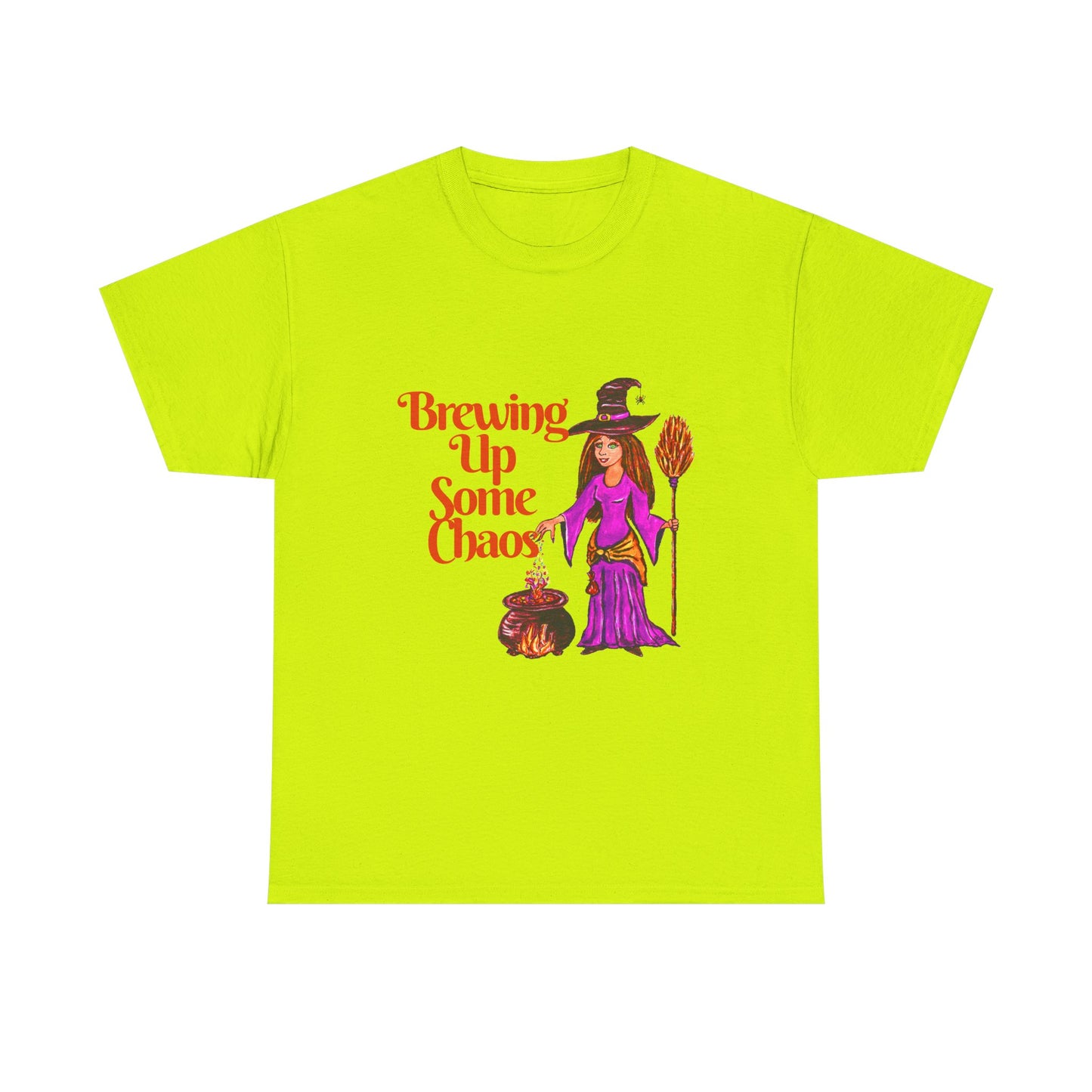 Brewing Up Some Chaos Unisex Heavy Cotton Tee