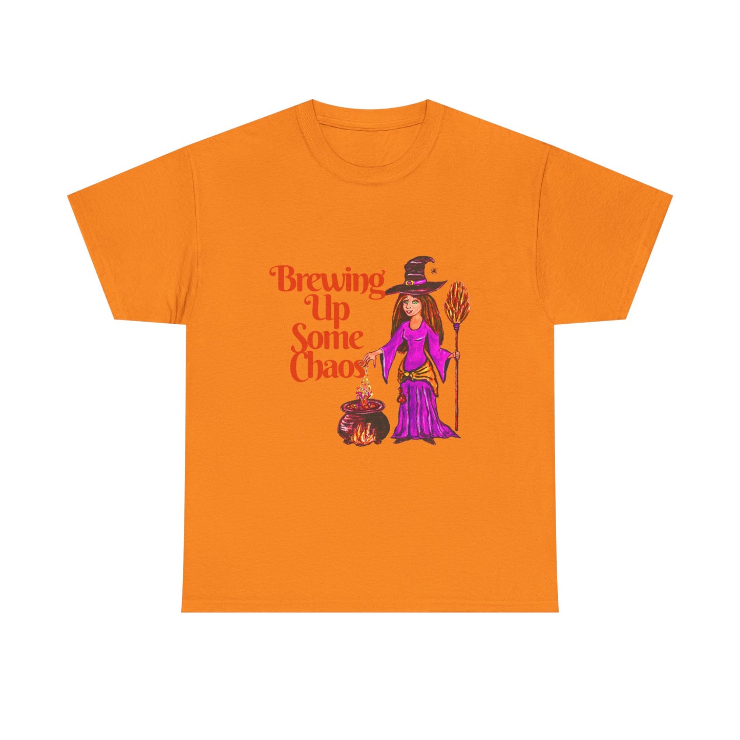 Brewing Up Some Chaos Unisex Heavy Cotton Tee