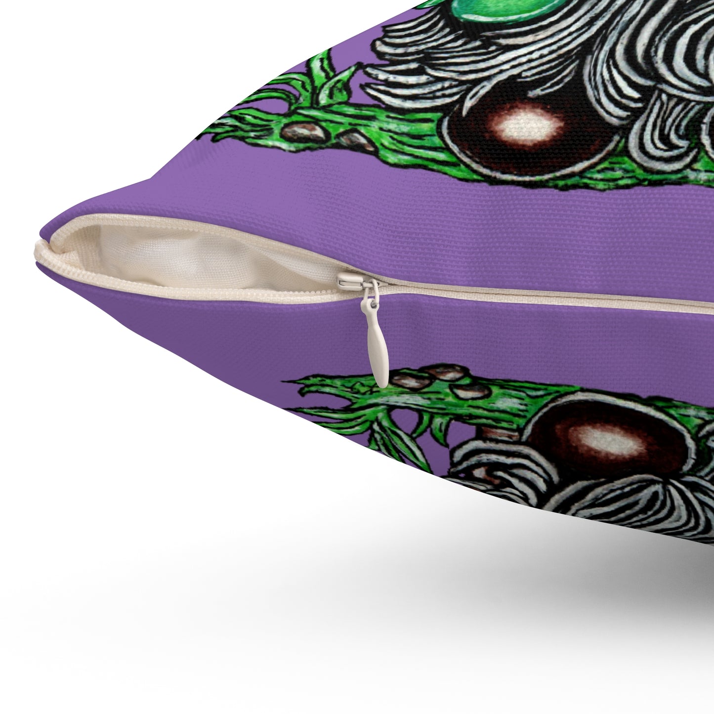 Gnomish Leprechaun Spun Polyester Square Pillow