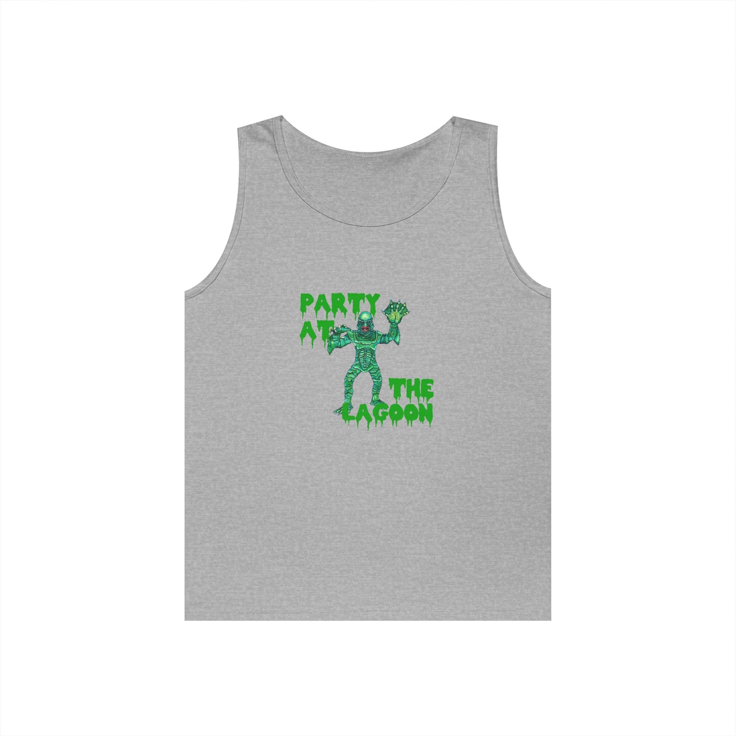 Party at the Lagoon Unisex Heavy Cotton Tank Top