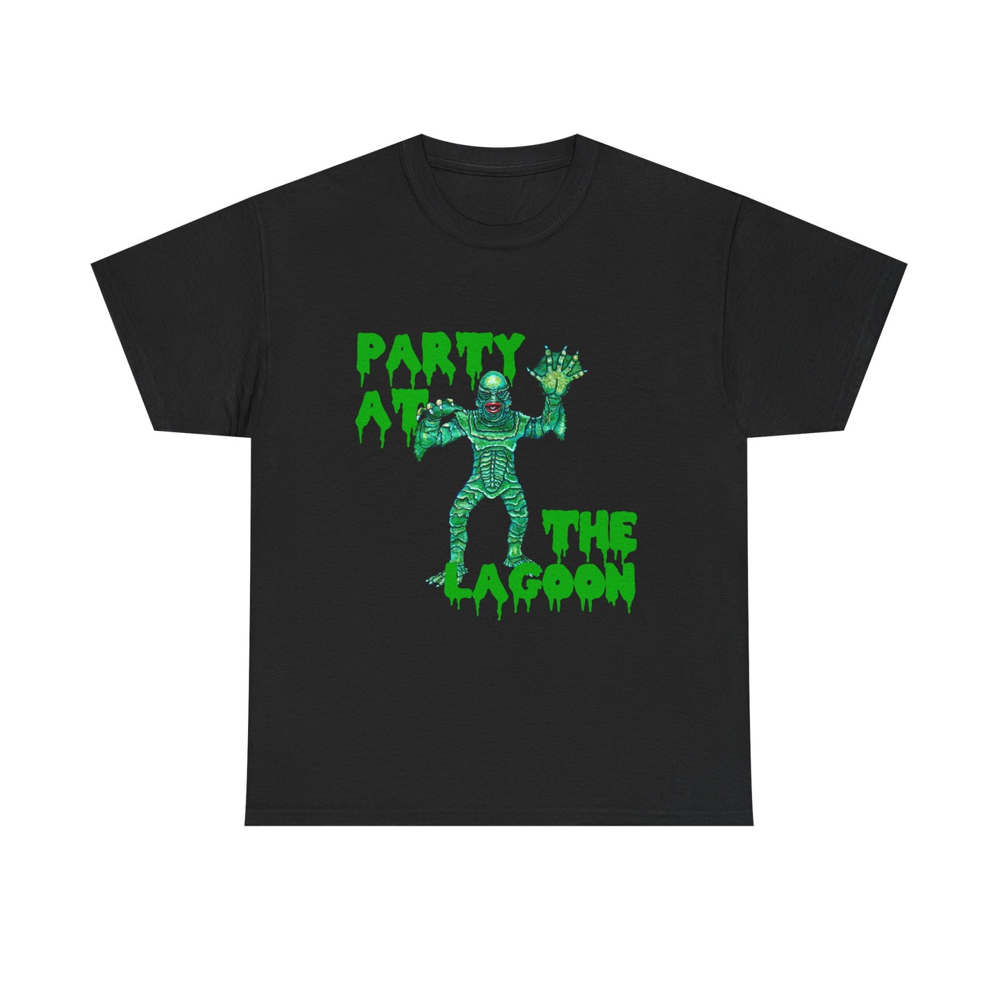 Party at the Lagoon Unisex Heavy Cotton Tee