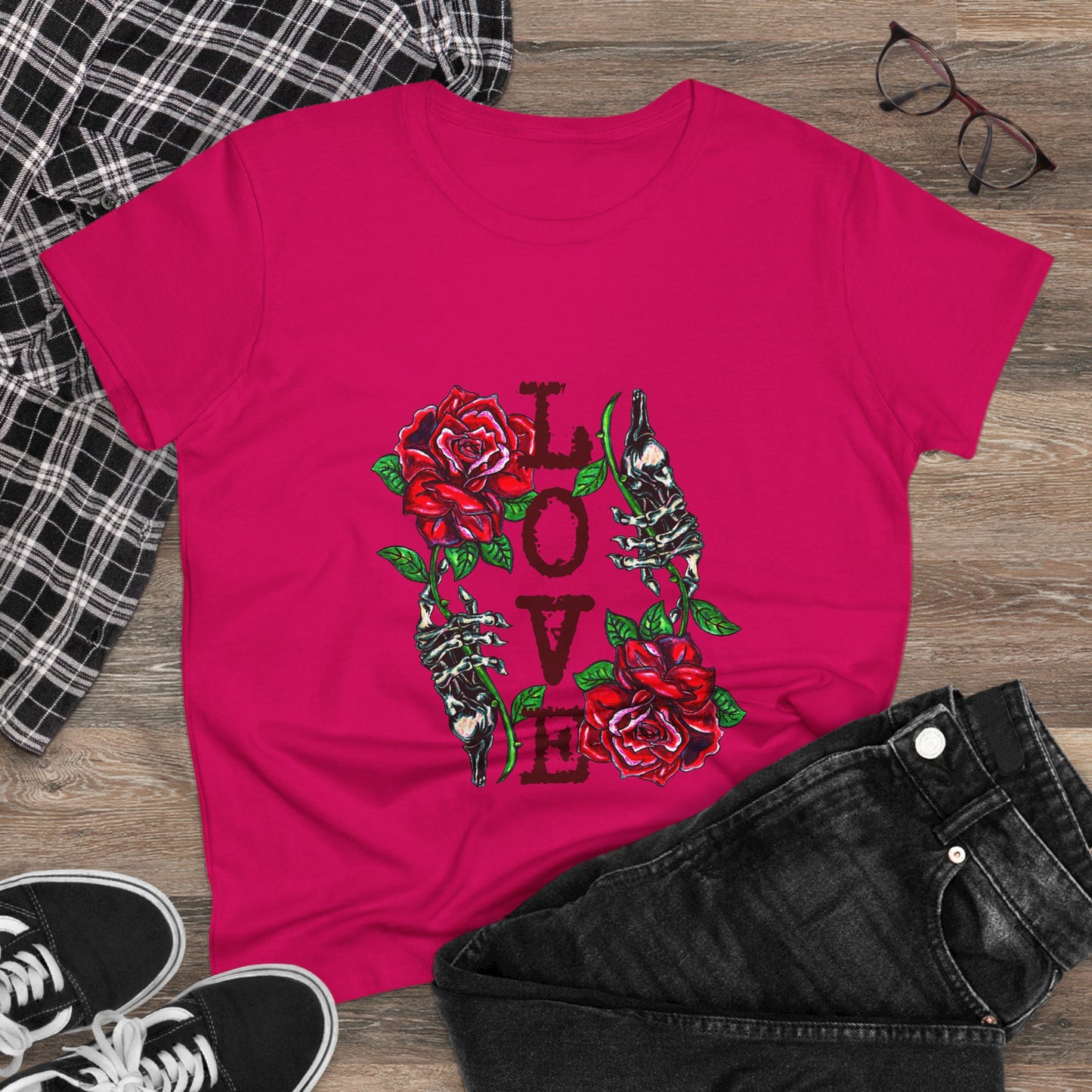 Love Women's Midweight Cotton Tee