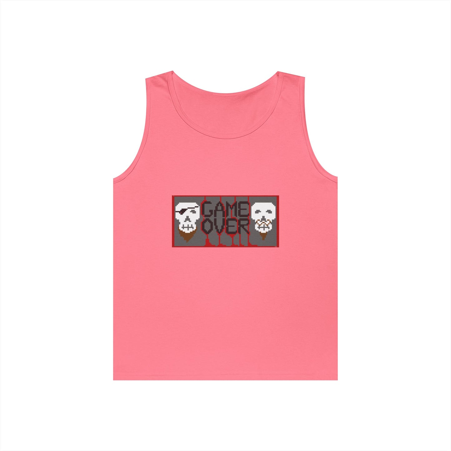 Game Over Unisex Heavy Cotton Tank Top