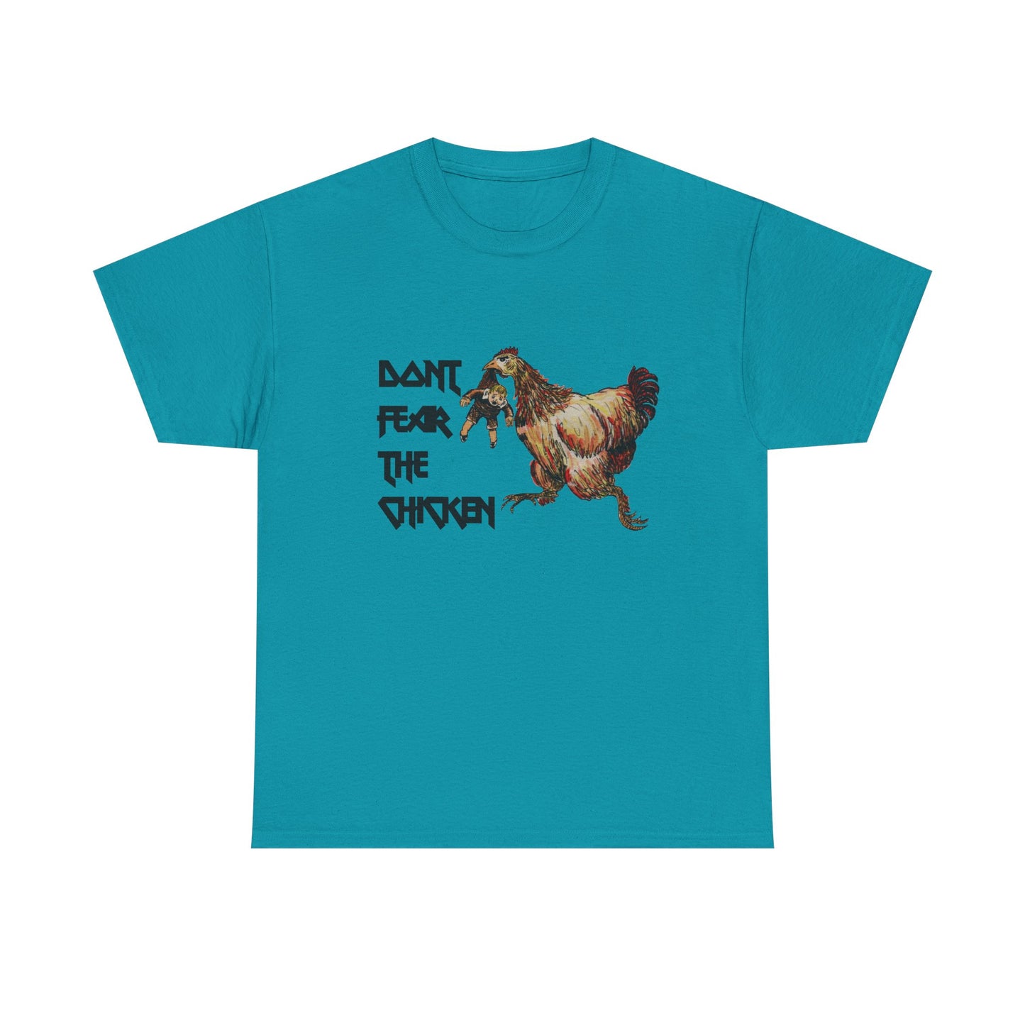 Don't Fear the Chicken Unisex Heavy Cotton Tee