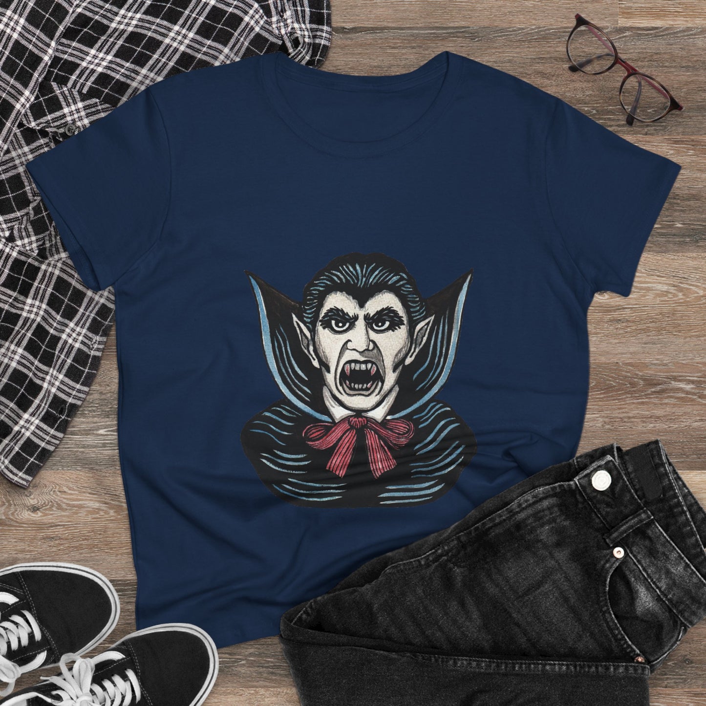 Dracula Women's Midweight Cotton Tee