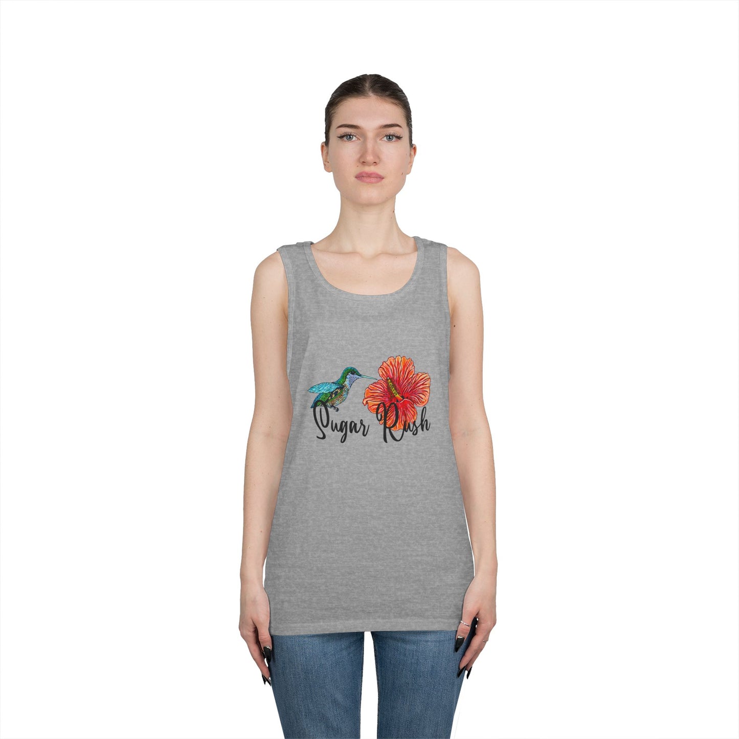 Sugar Rush Unisex Heavy Cotton Tank Top