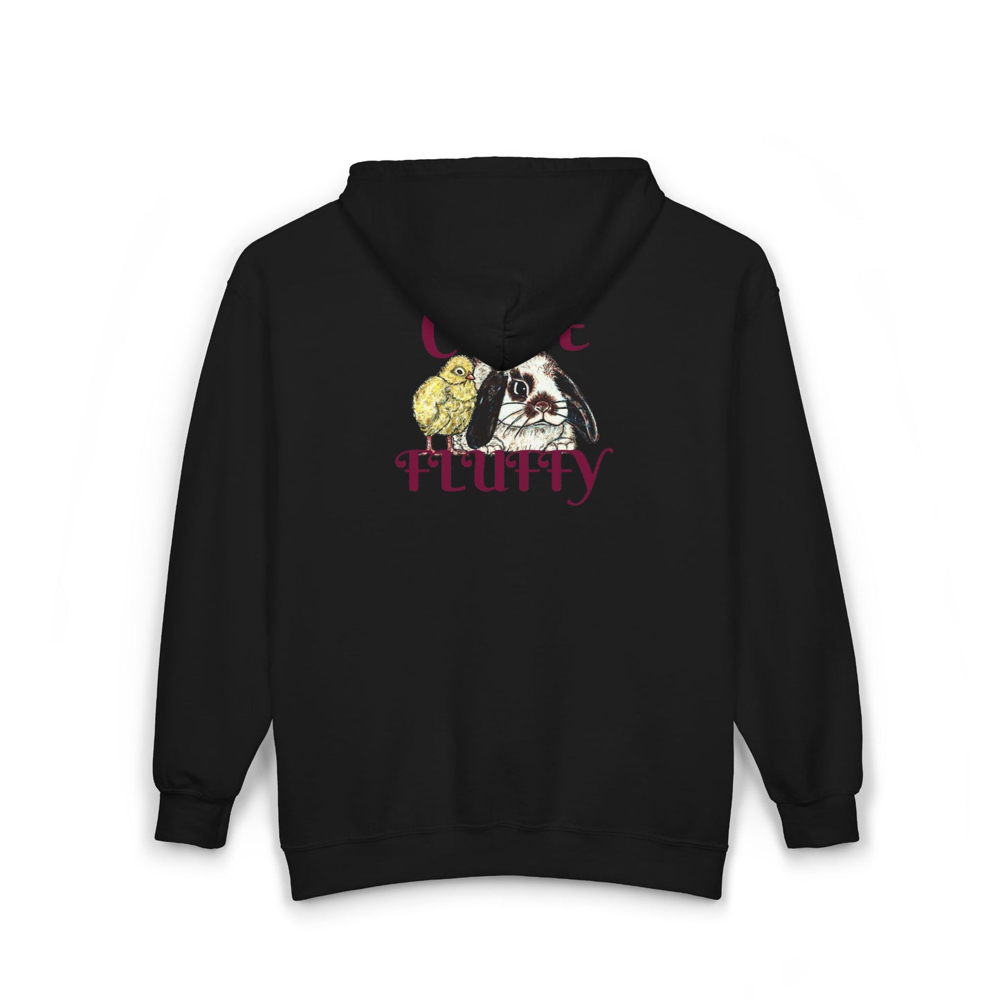 Cute and Fluffy Unisex Heavy Blend™ Full Zip Hooded Sweatshirt