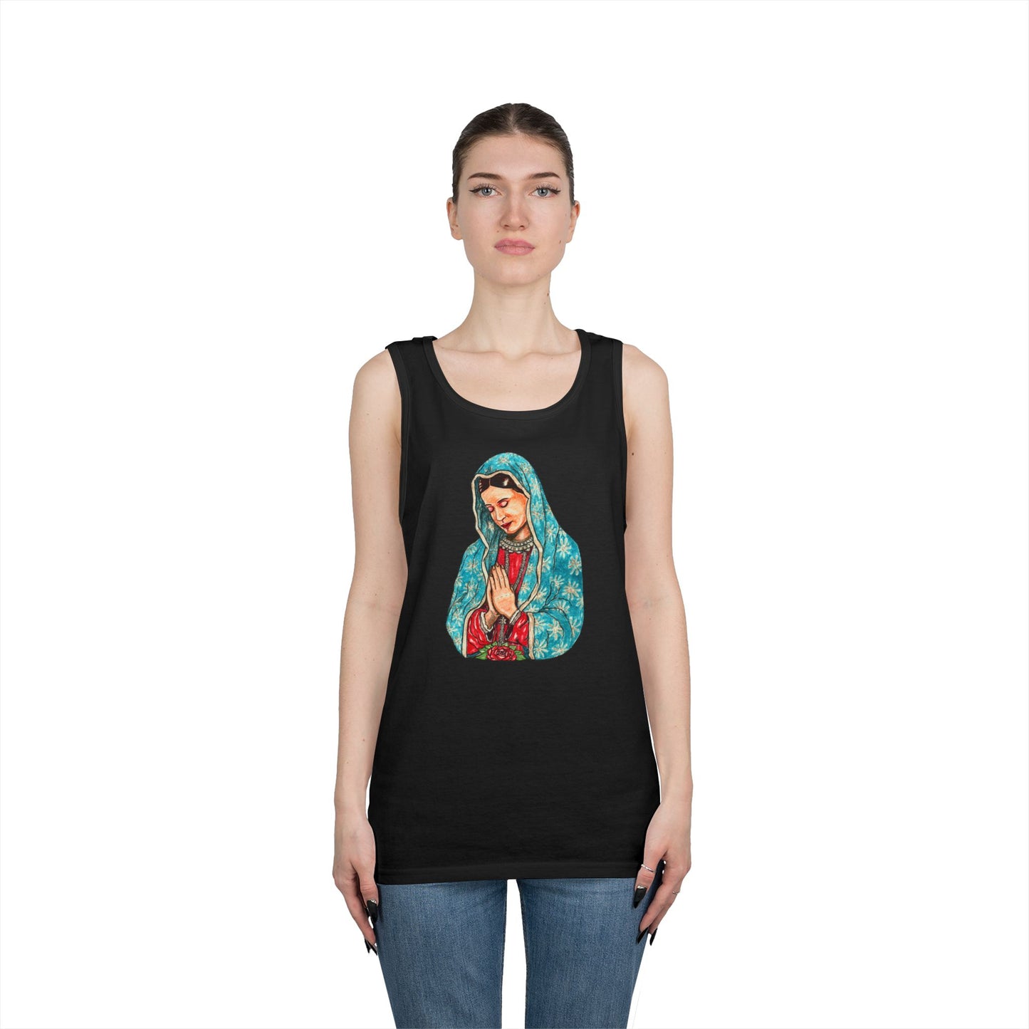 Mary Unisex Heavy Cotton Tank Top