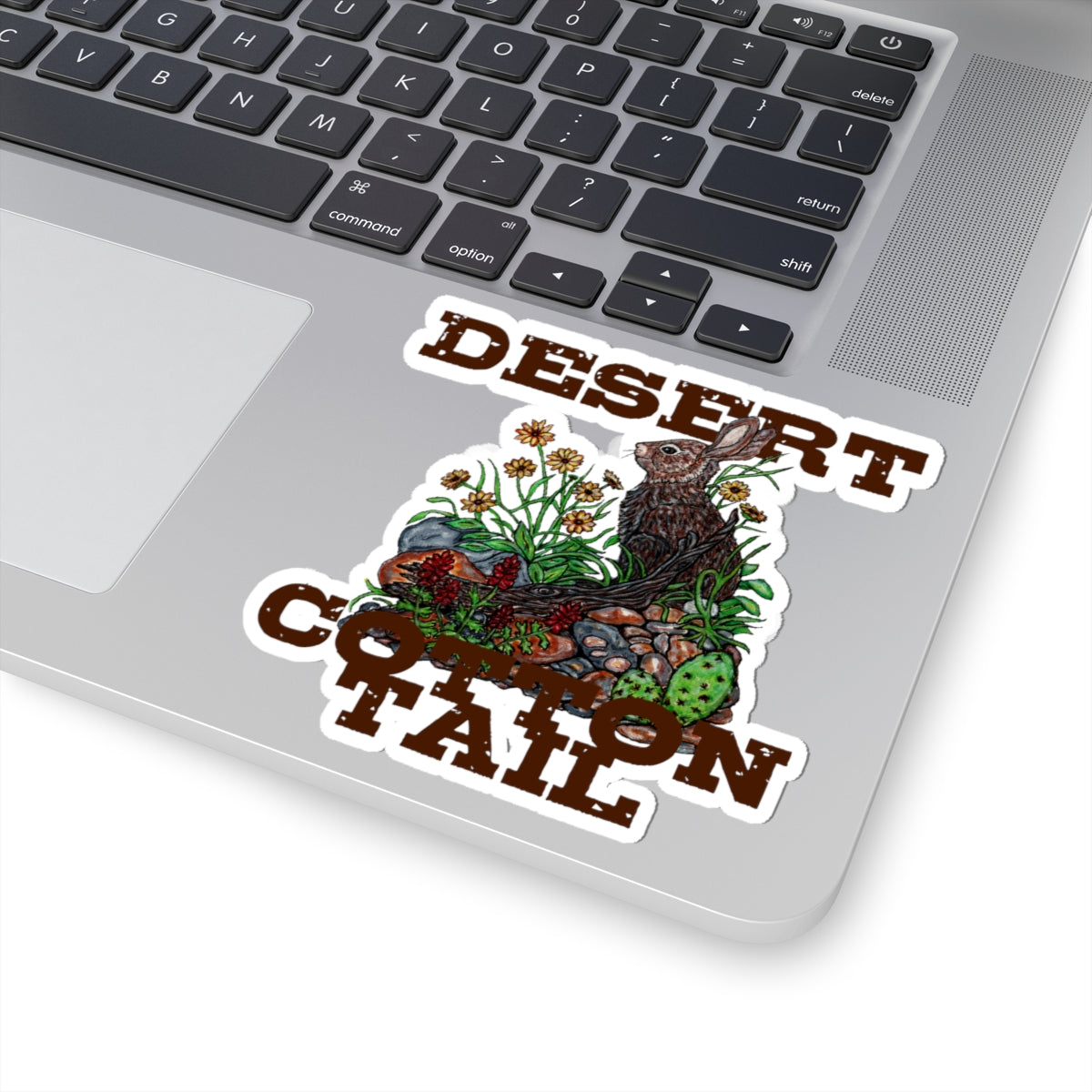 Desert Cottontail Kiss-Cut Stickers