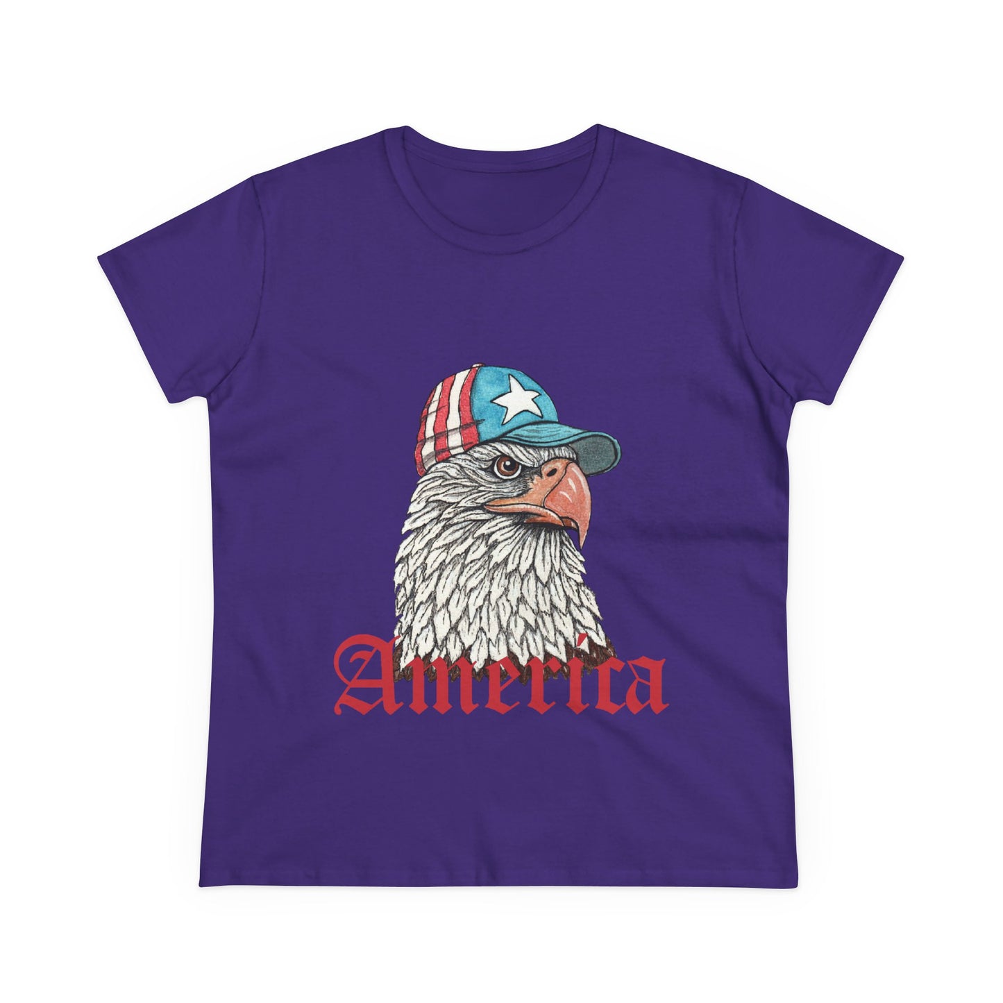 Eagle America Women's Midweight Cotton Tee