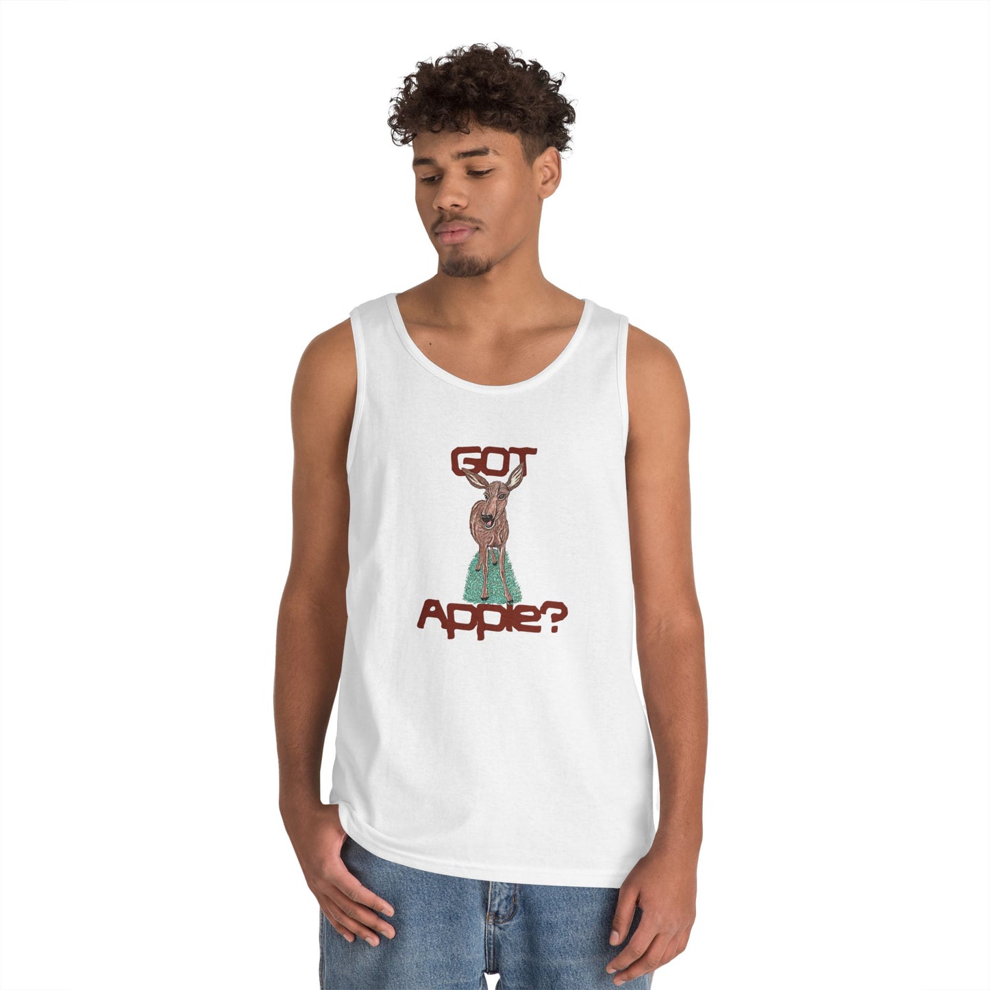 Got Apple? Unisex Heavy Cotton Tank Top