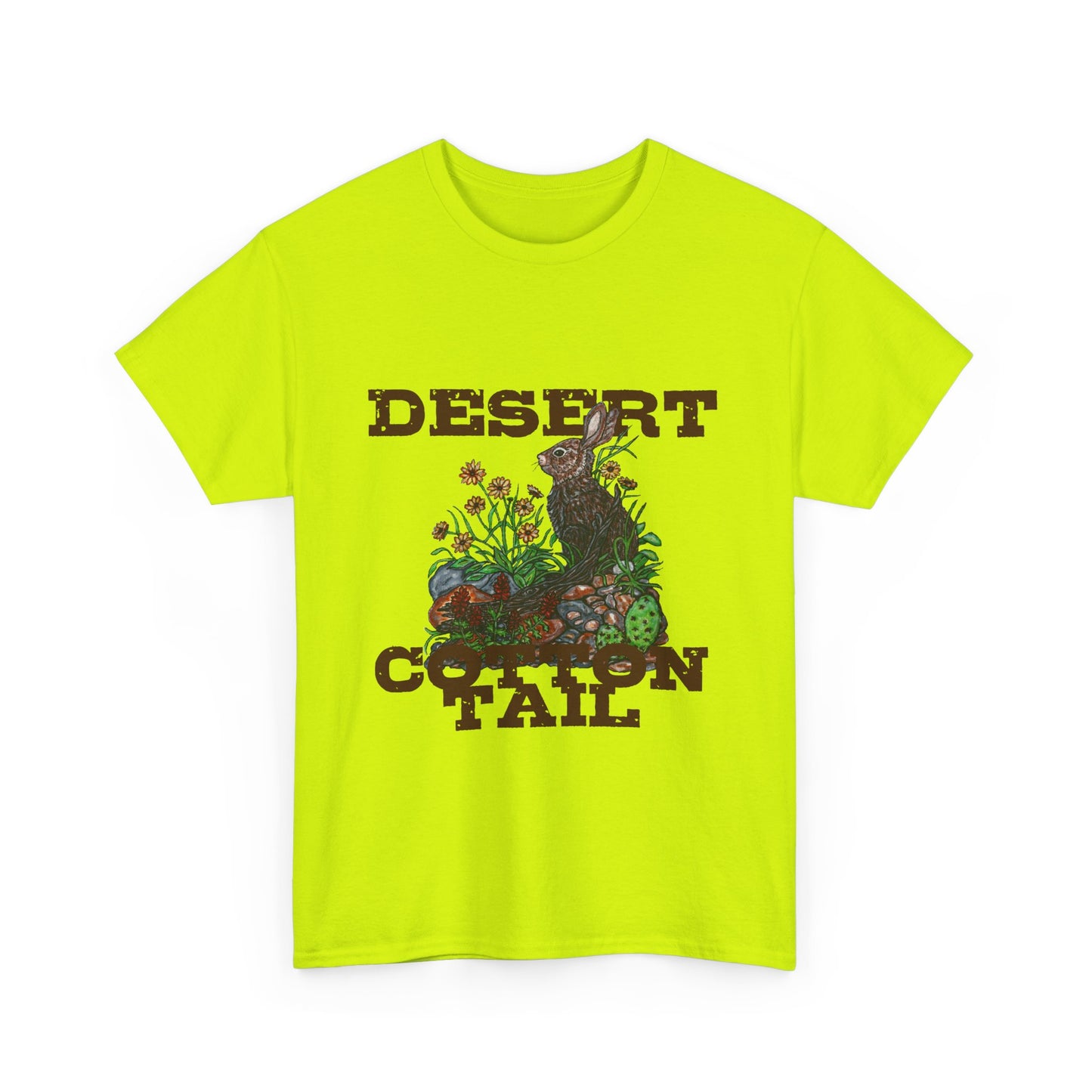 Desert Cottontail Unisex Heavy Cotton Tee
