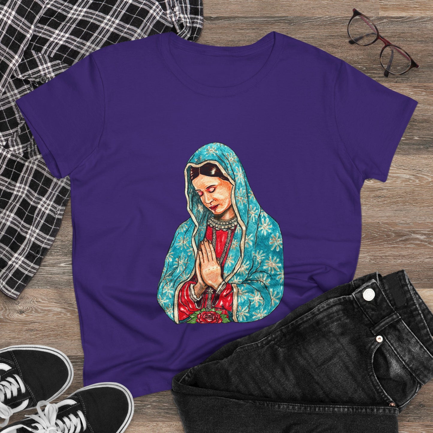 Guadalupe Women's Midweight Cotton Tee