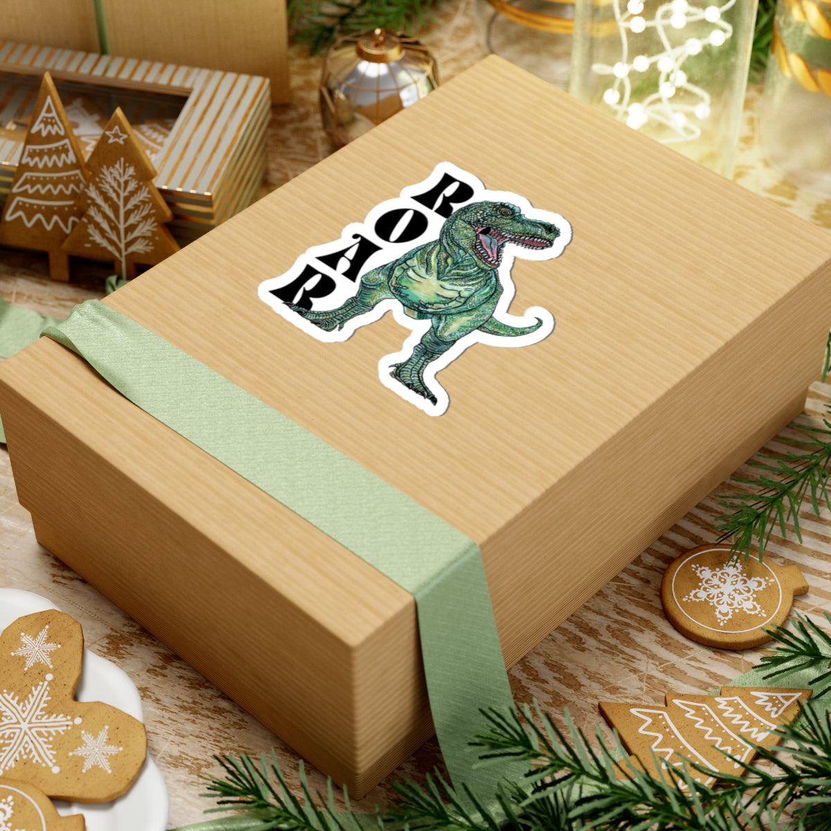 T-Rex Kiss-Cut Stickers
