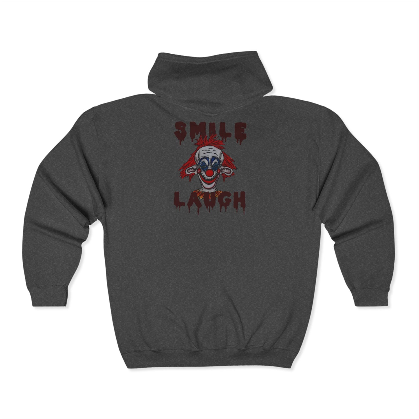 Smile, Laugh Unisex Heavy Blend™ Full Zip Hooded Sweatshirt