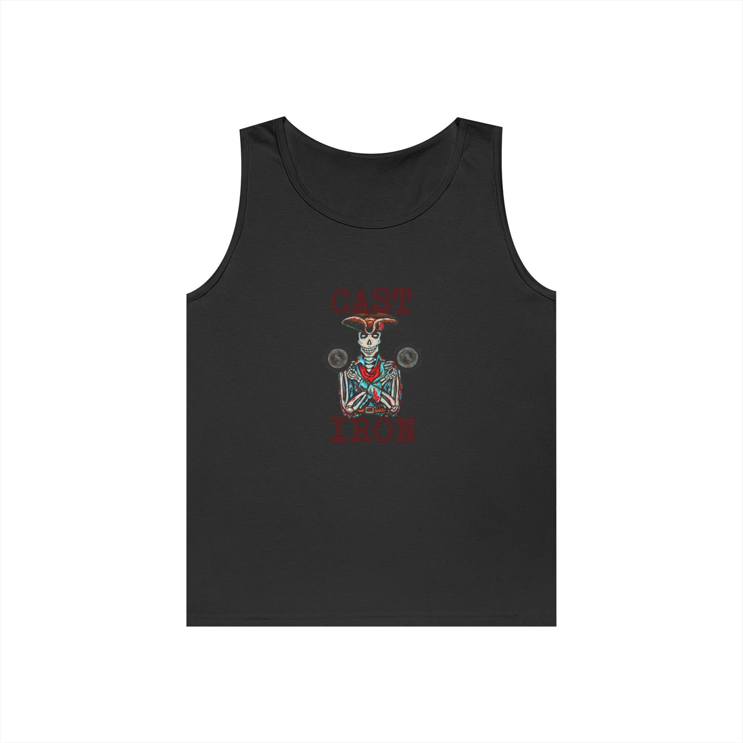 Cast Iron Unisex Heavy Cotton Tank Top