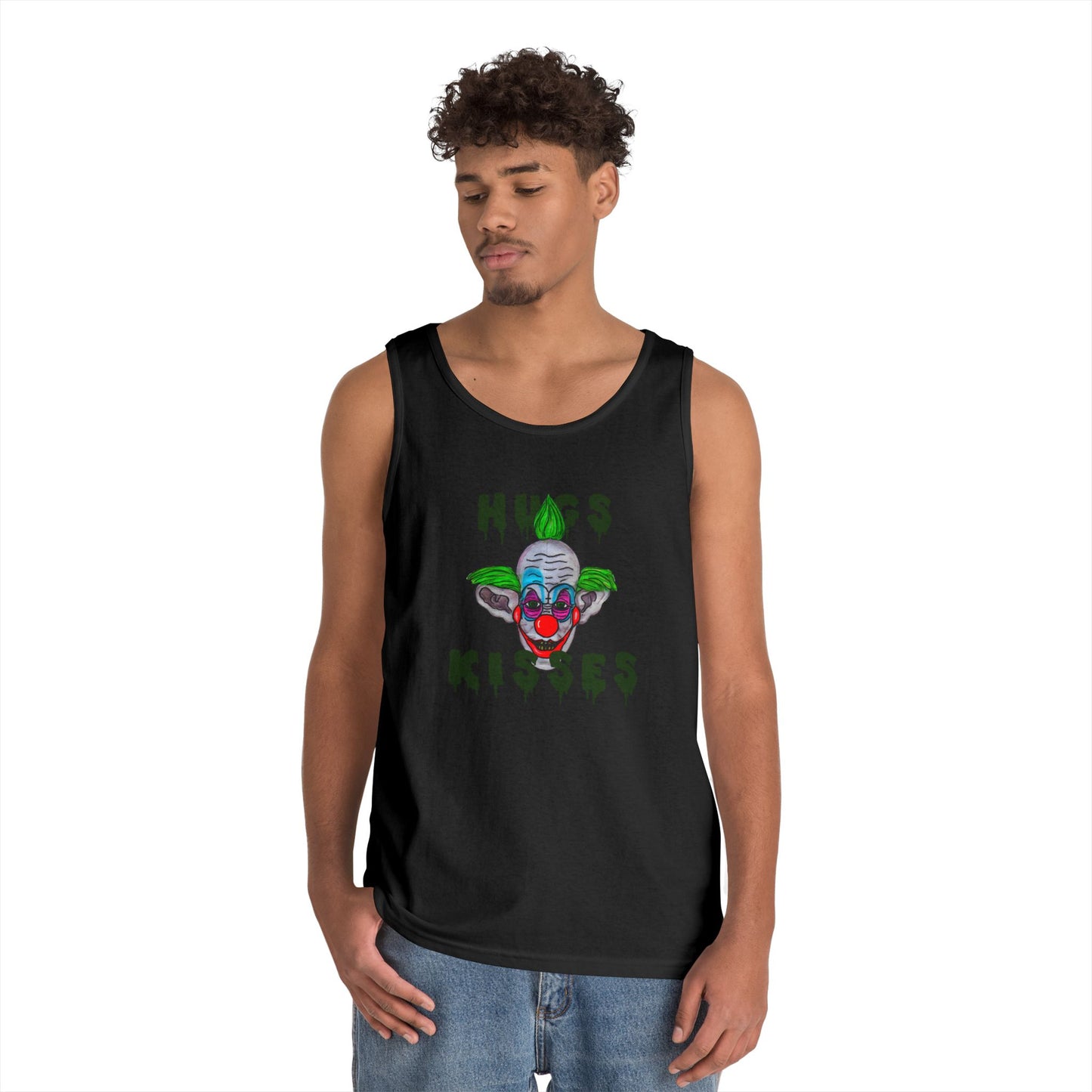 Hugs, Kisses Unisex Heavy Cotton Tank Top