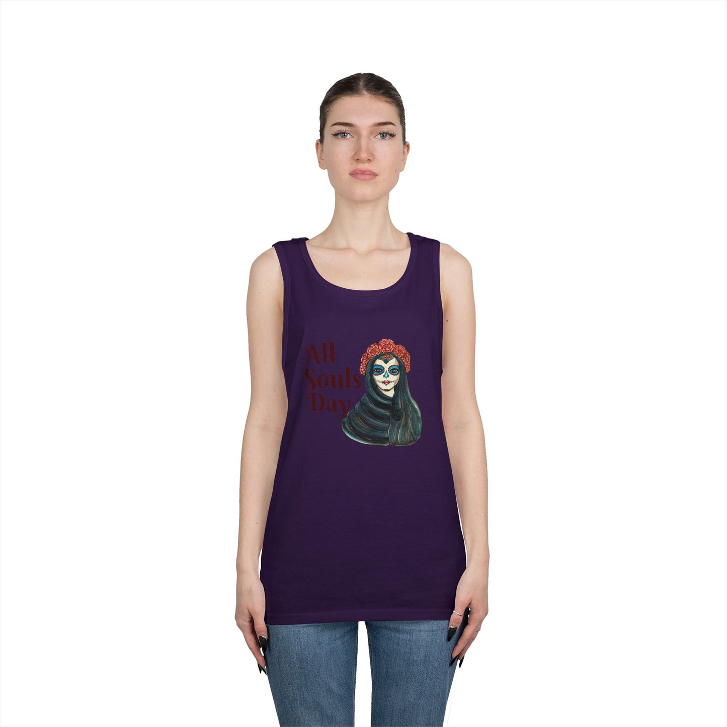 All Souls Day Unisex Heavy Cotton Tank Top