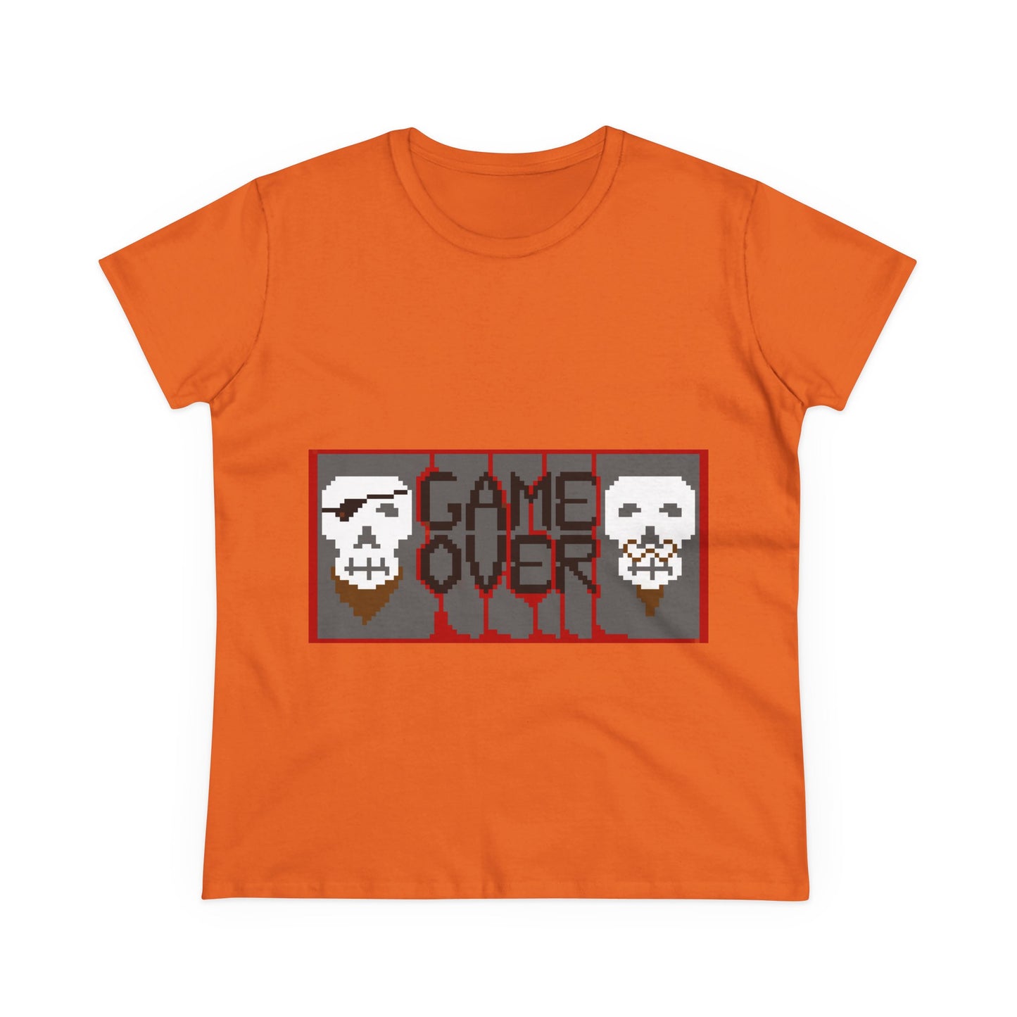 Game Over Women's Midweight Cotton Tee