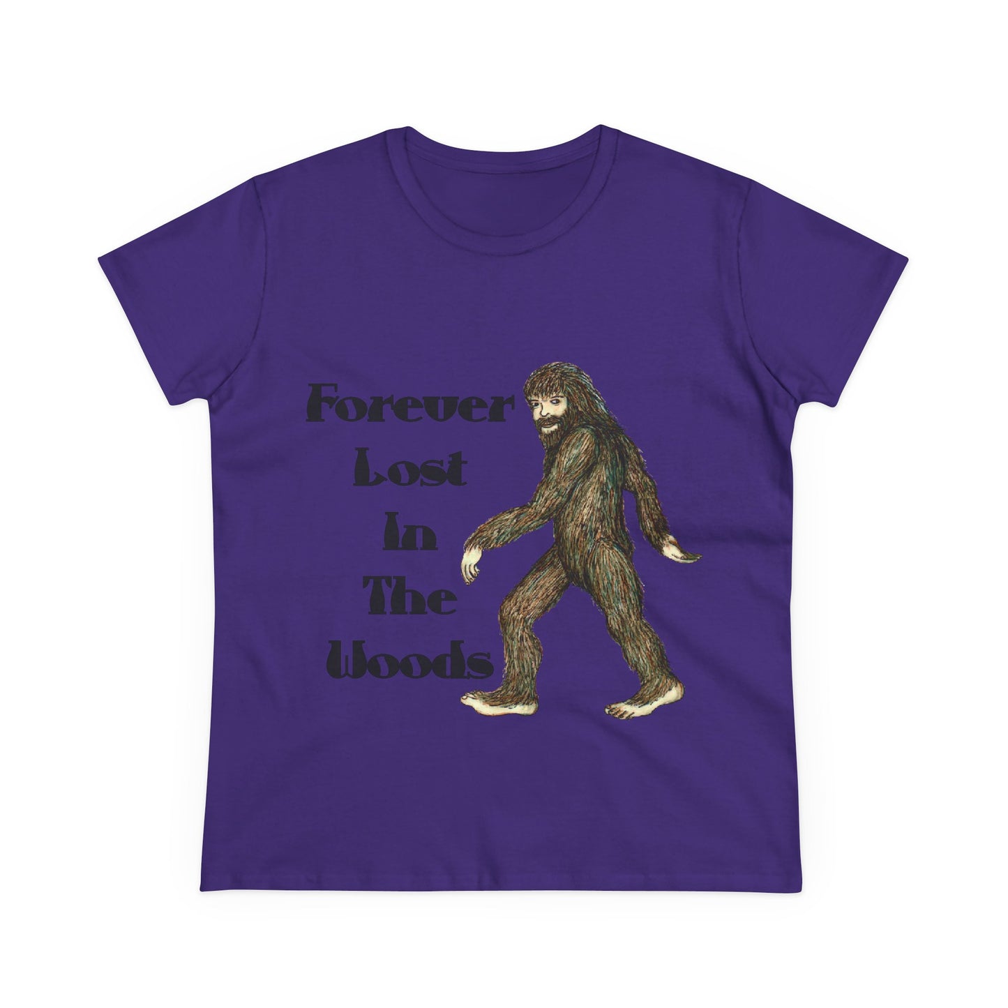 Lost in the Woods Women's Midweight Cotton Tee
