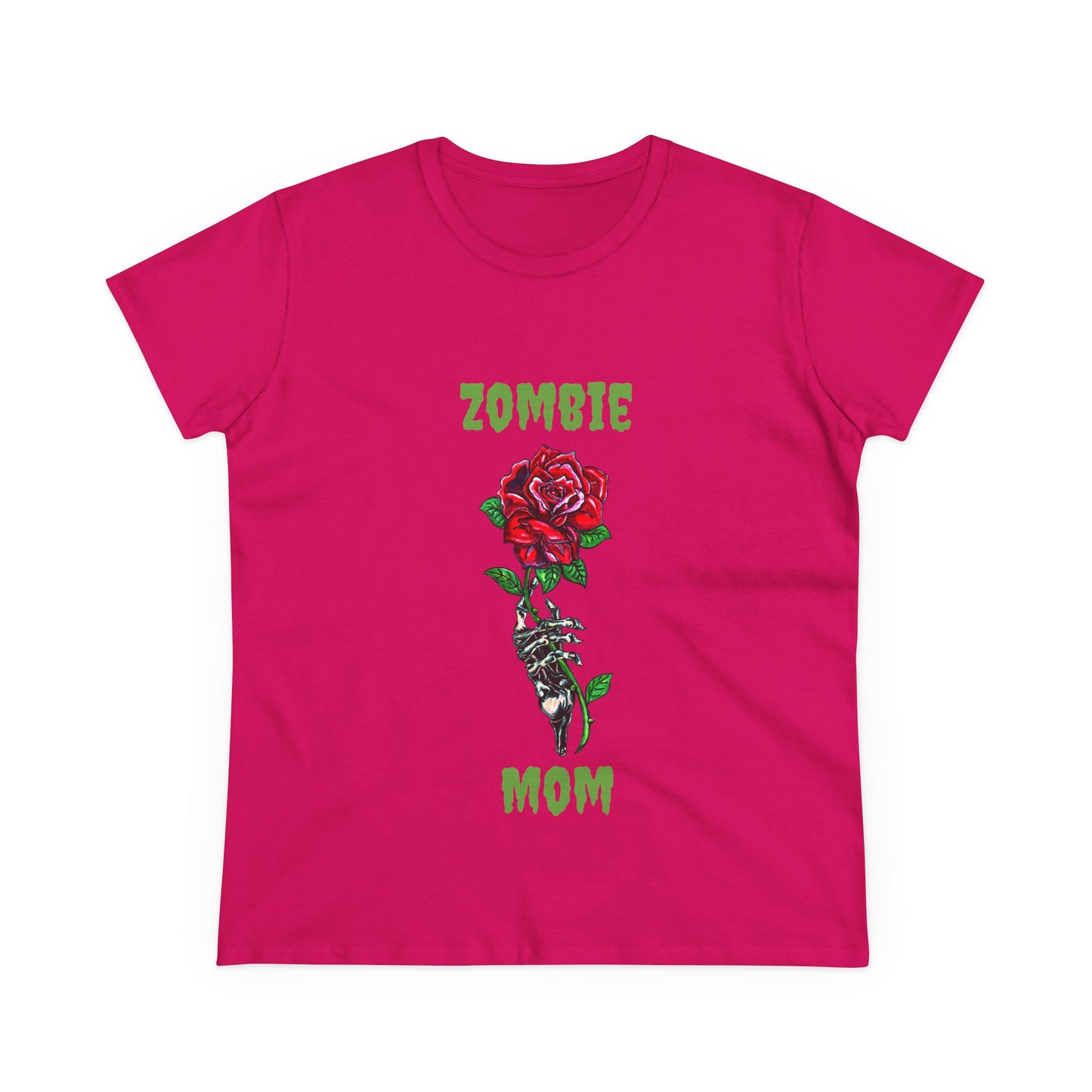 Zombie Mom Women's Midweight Cotton Tee