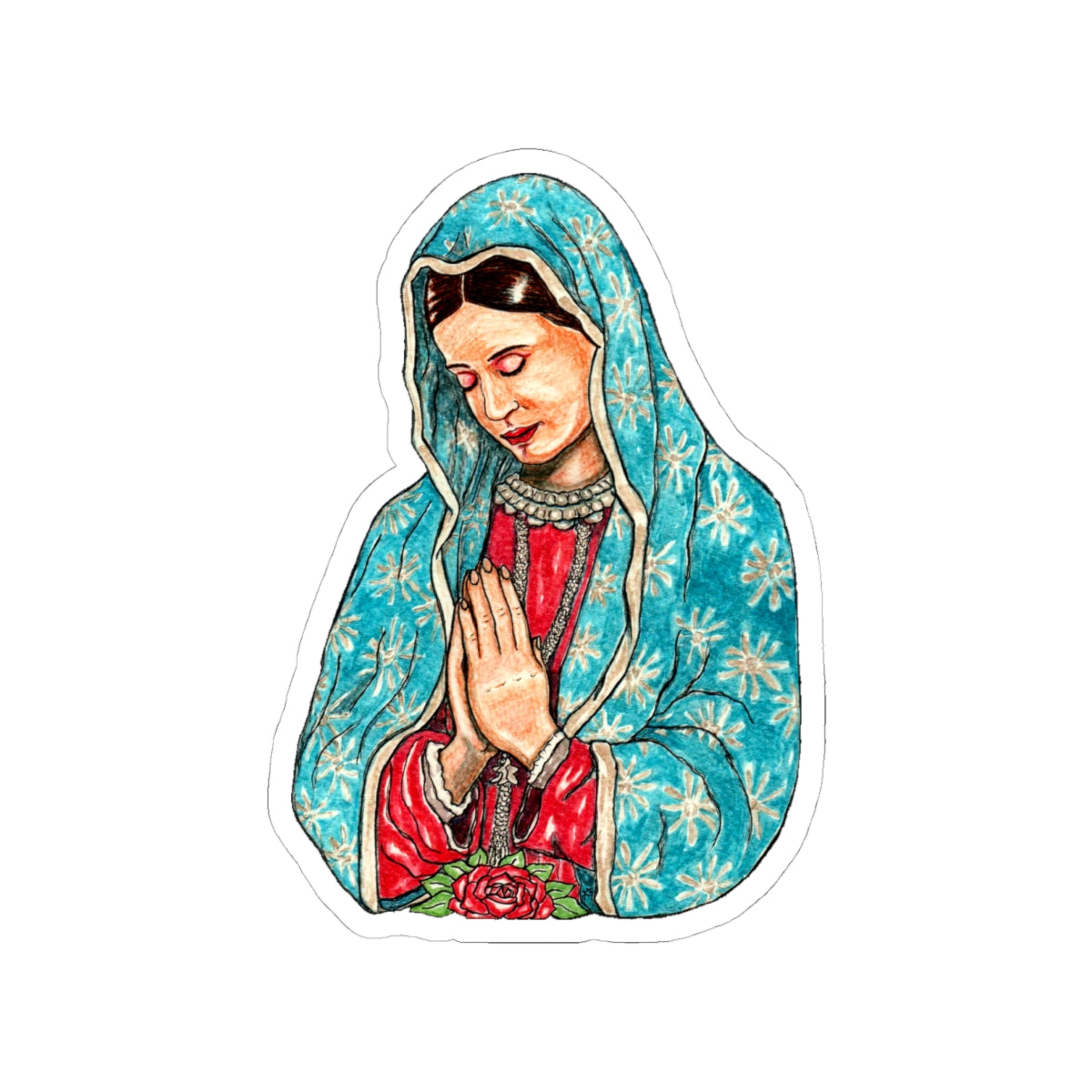 Mary Kiss-Cut Stickers