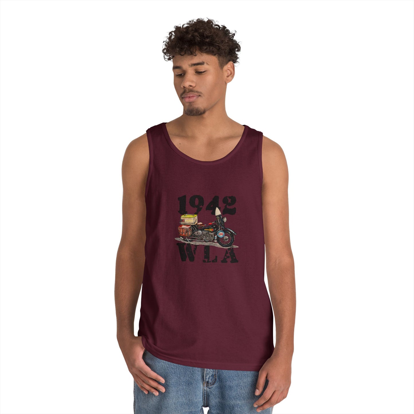 1942 WLA Unisex Heavy Cotton Tank Top