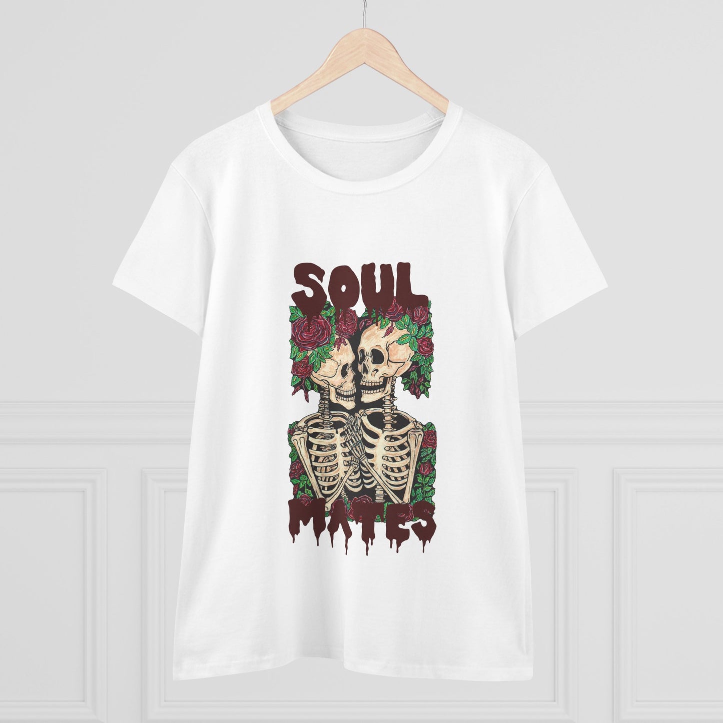 Soul Mates Women's Midweight Cotton Tee