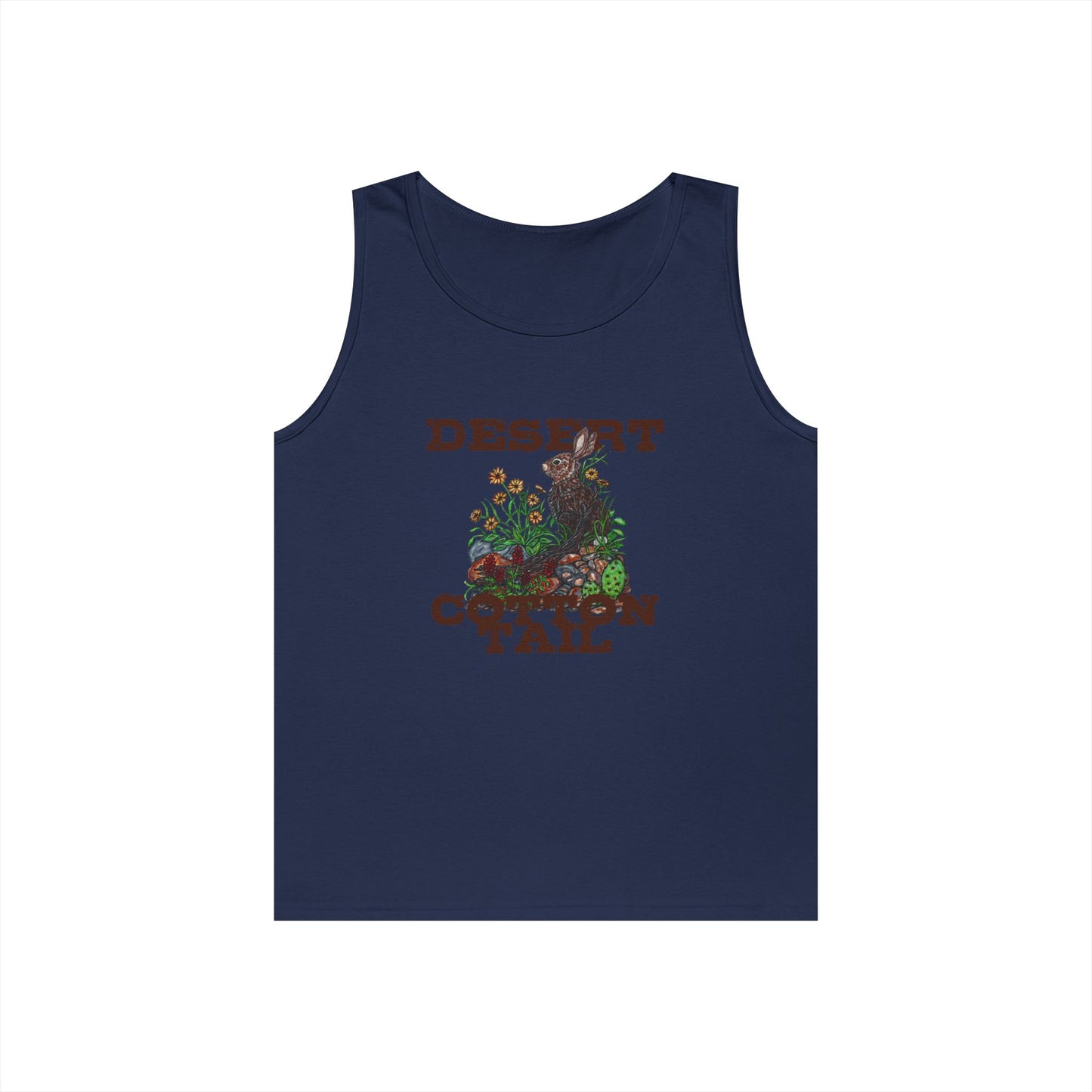 Desert Cottontail Unisex Heavy Cotton Tank Top