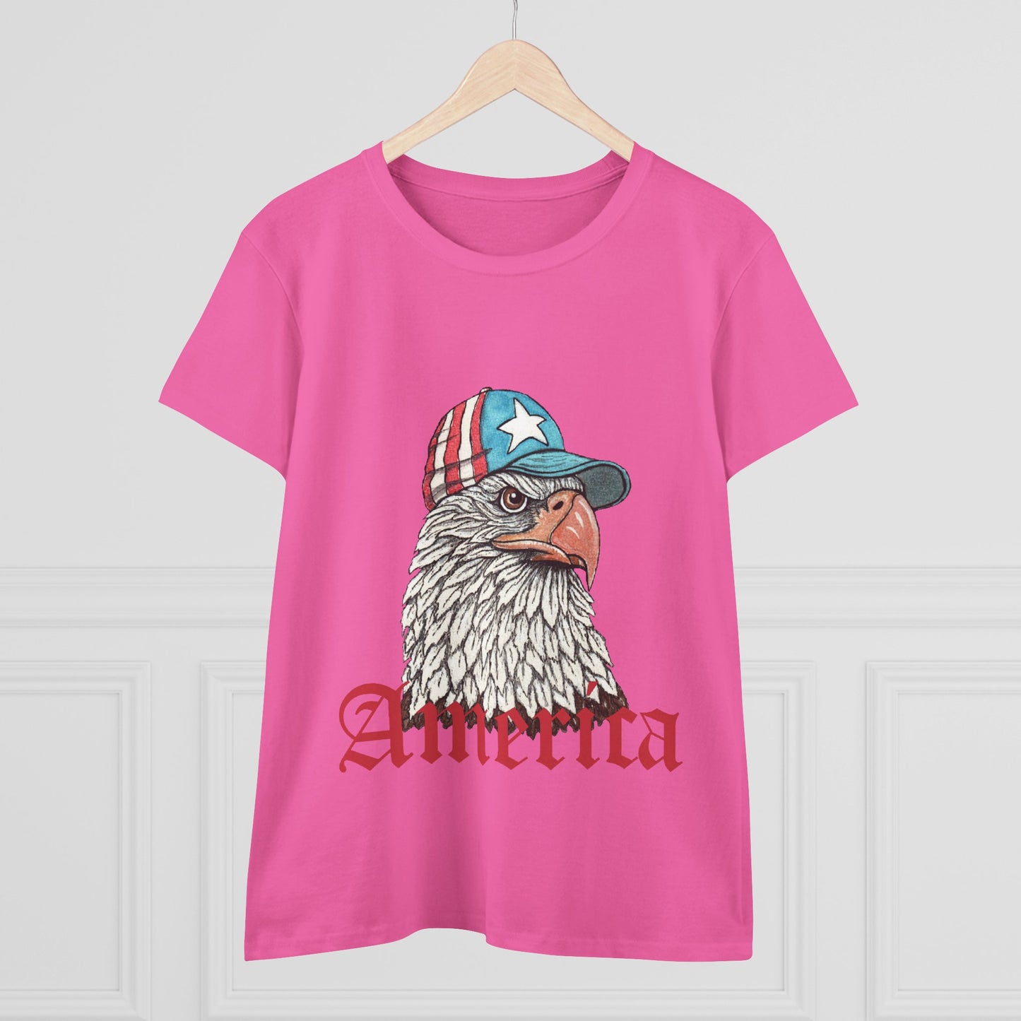 Eagle America Women's Midweight Cotton Tee